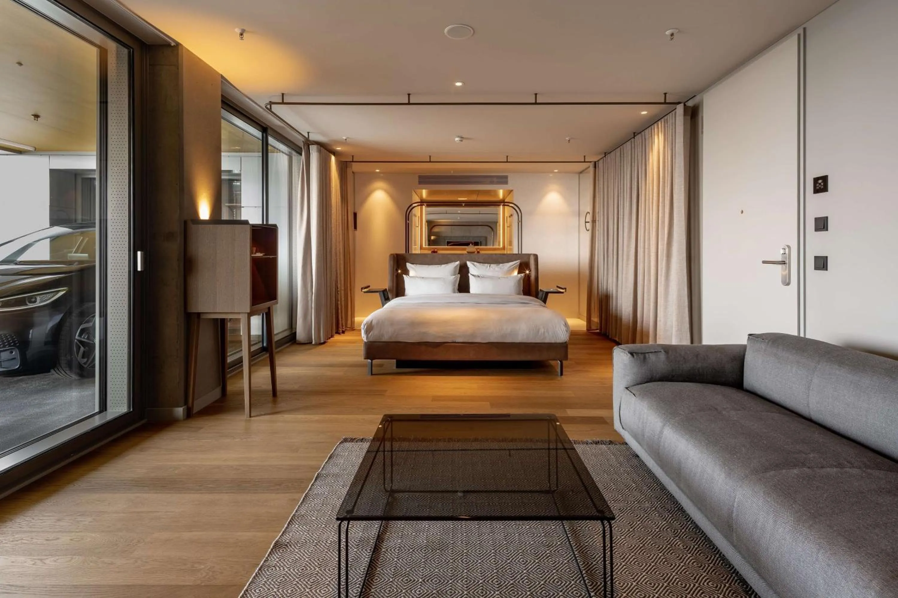 Bedroom, Bed in b'mine Hotel Frankfurt Airport