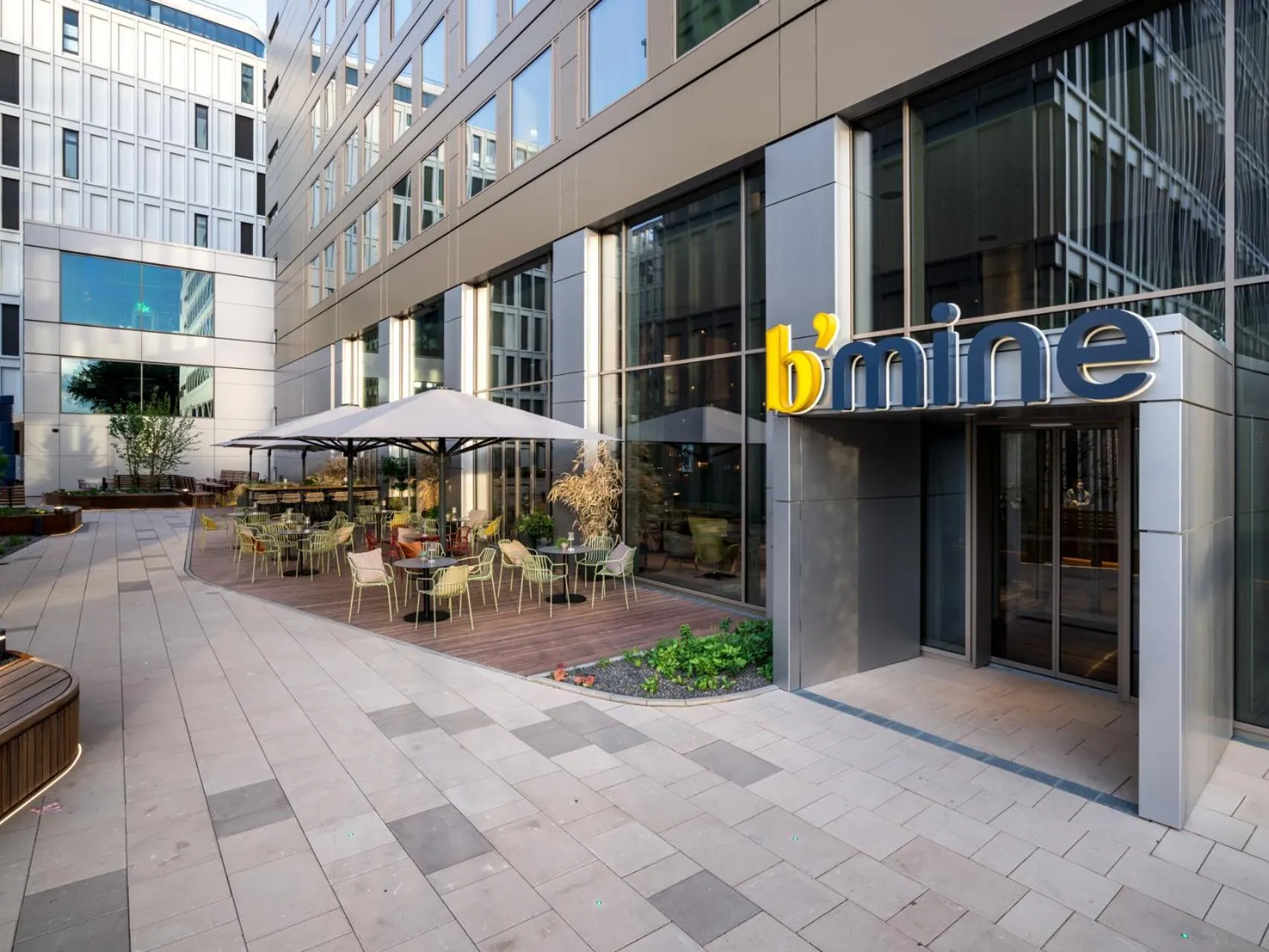 Property building in b'mine Hotel Frankfurt Airport