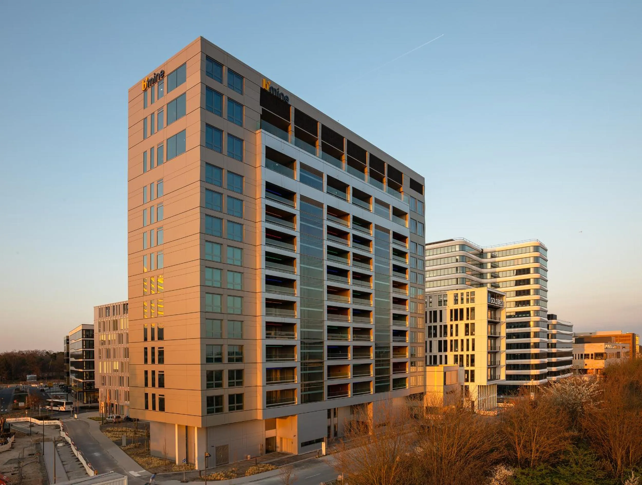 Property building in b'mine Hotel Frankfurt Airport