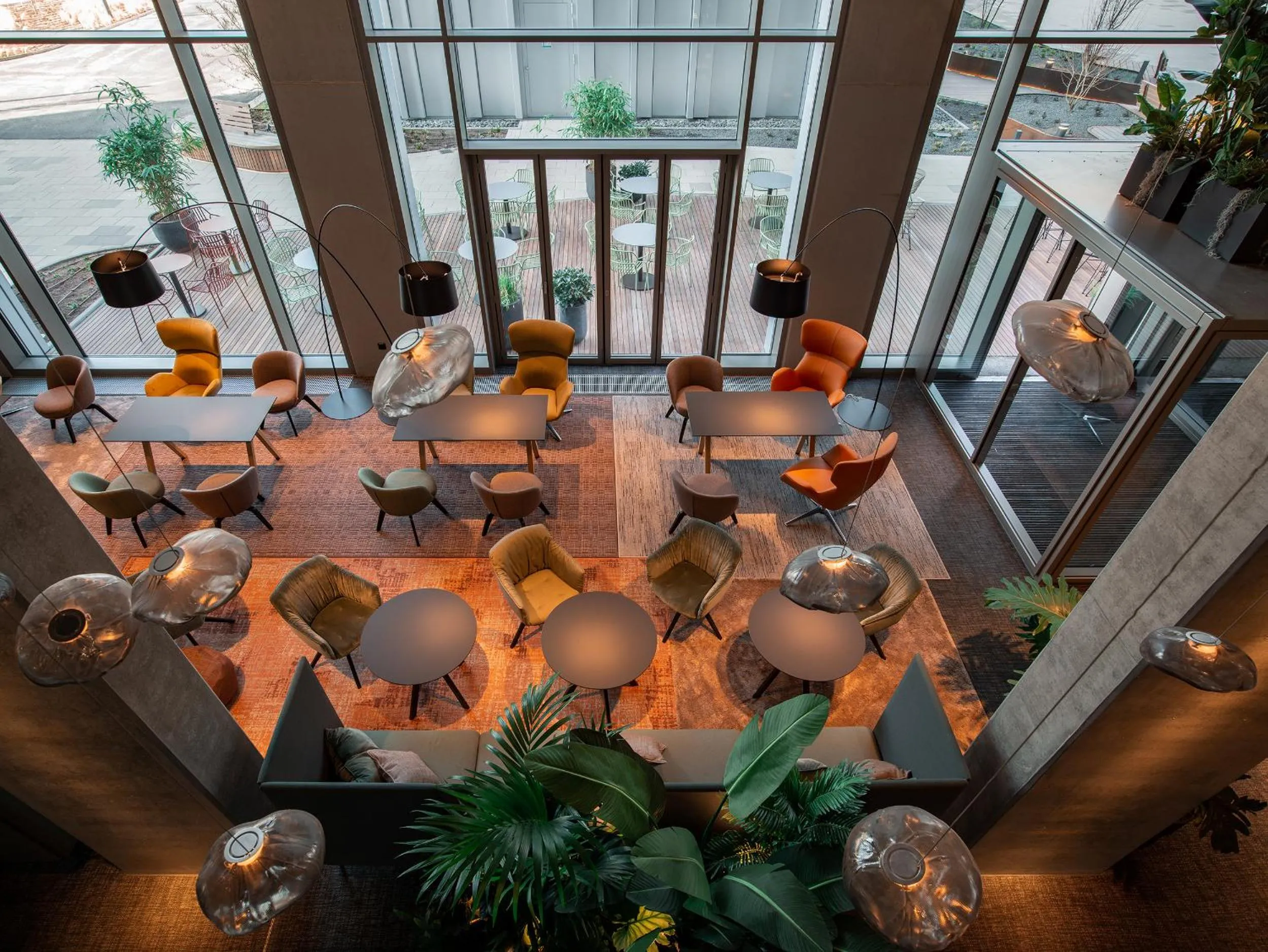 Balcony/Terrace in b'mine Hotel Frankfurt Airport