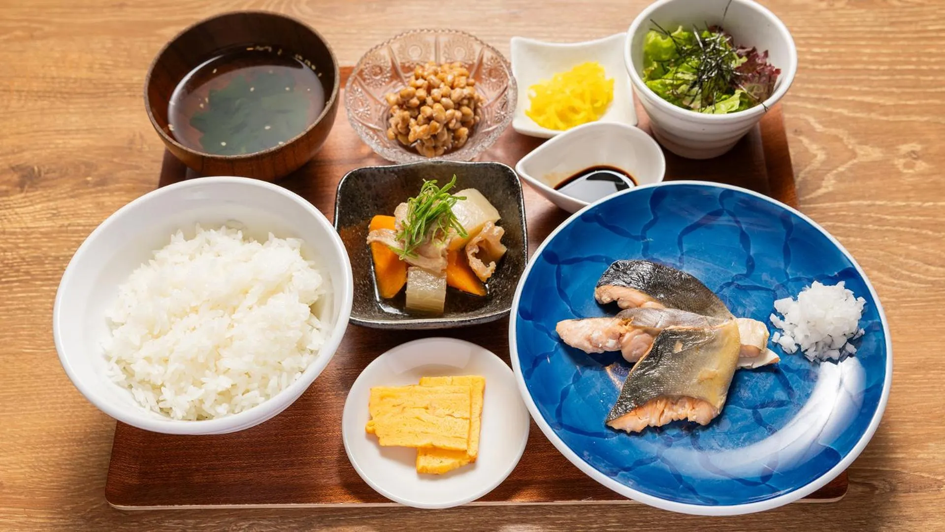 Breakfast in APA Hotel Nambaminami Daikokucho Ekimae