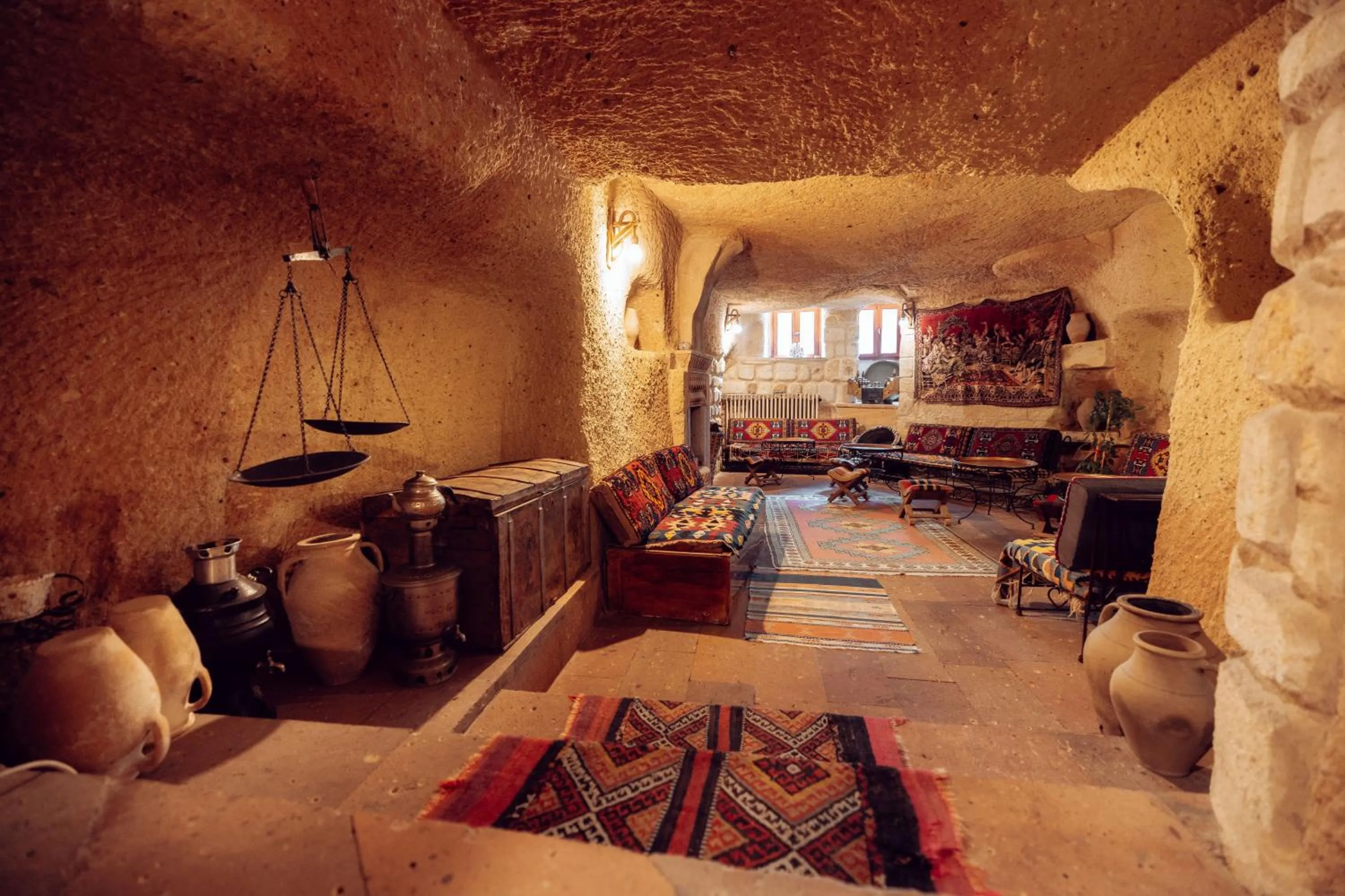 Seating area, Bed in MAHİYE HANIM KONAĞI