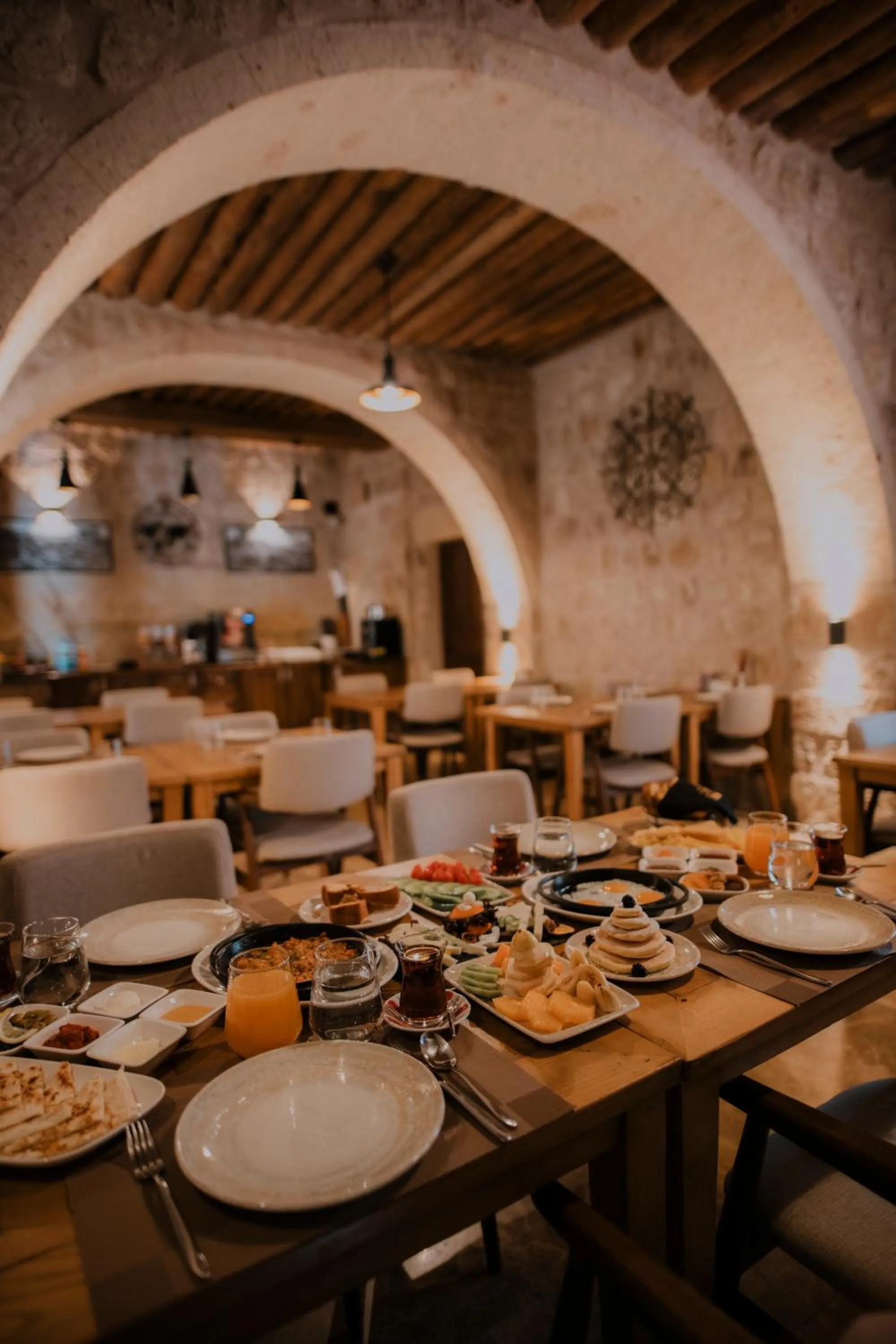 Restaurant/places to eat in Solem Cave Suites