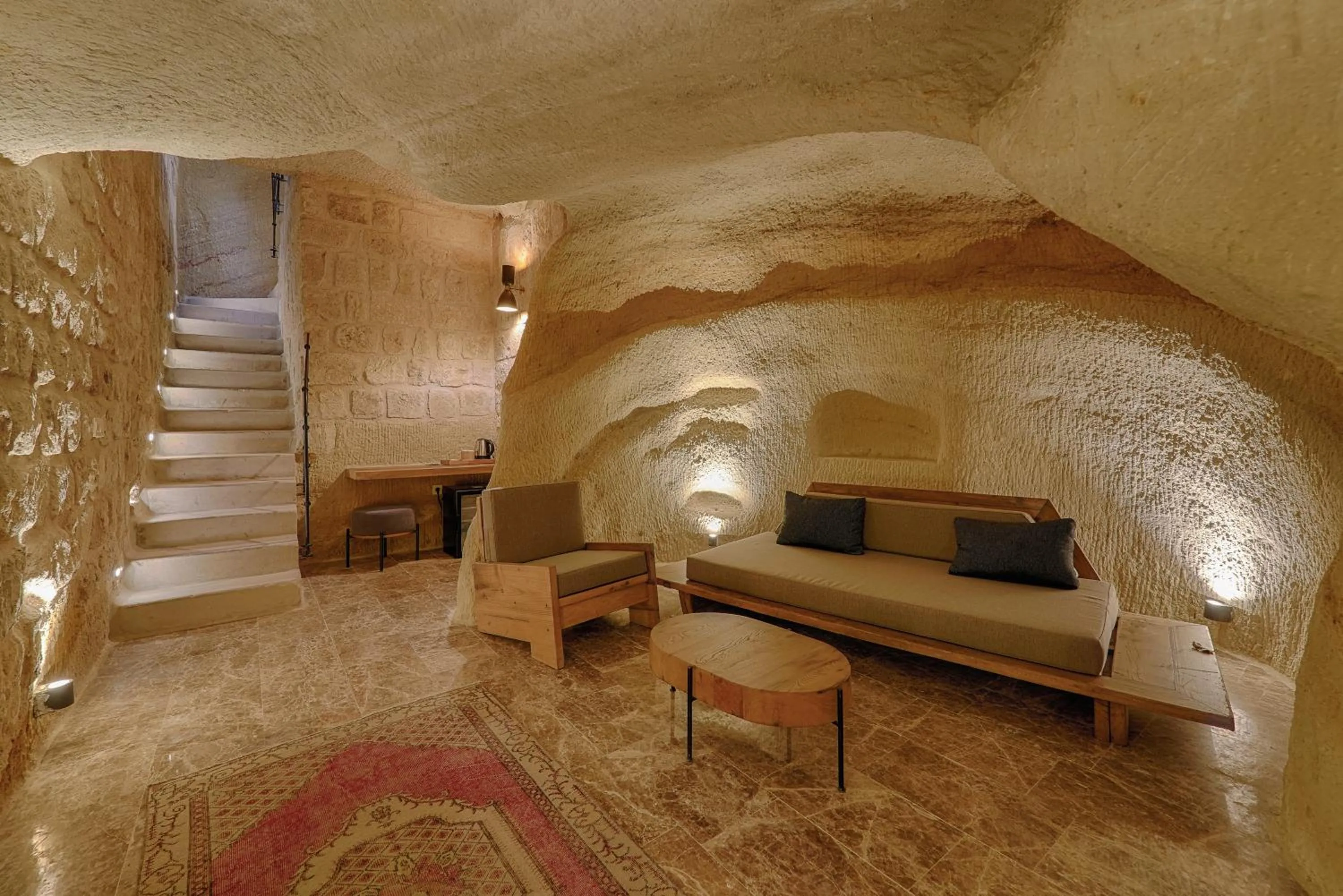 Facade/entrance in Solem Cave Suites