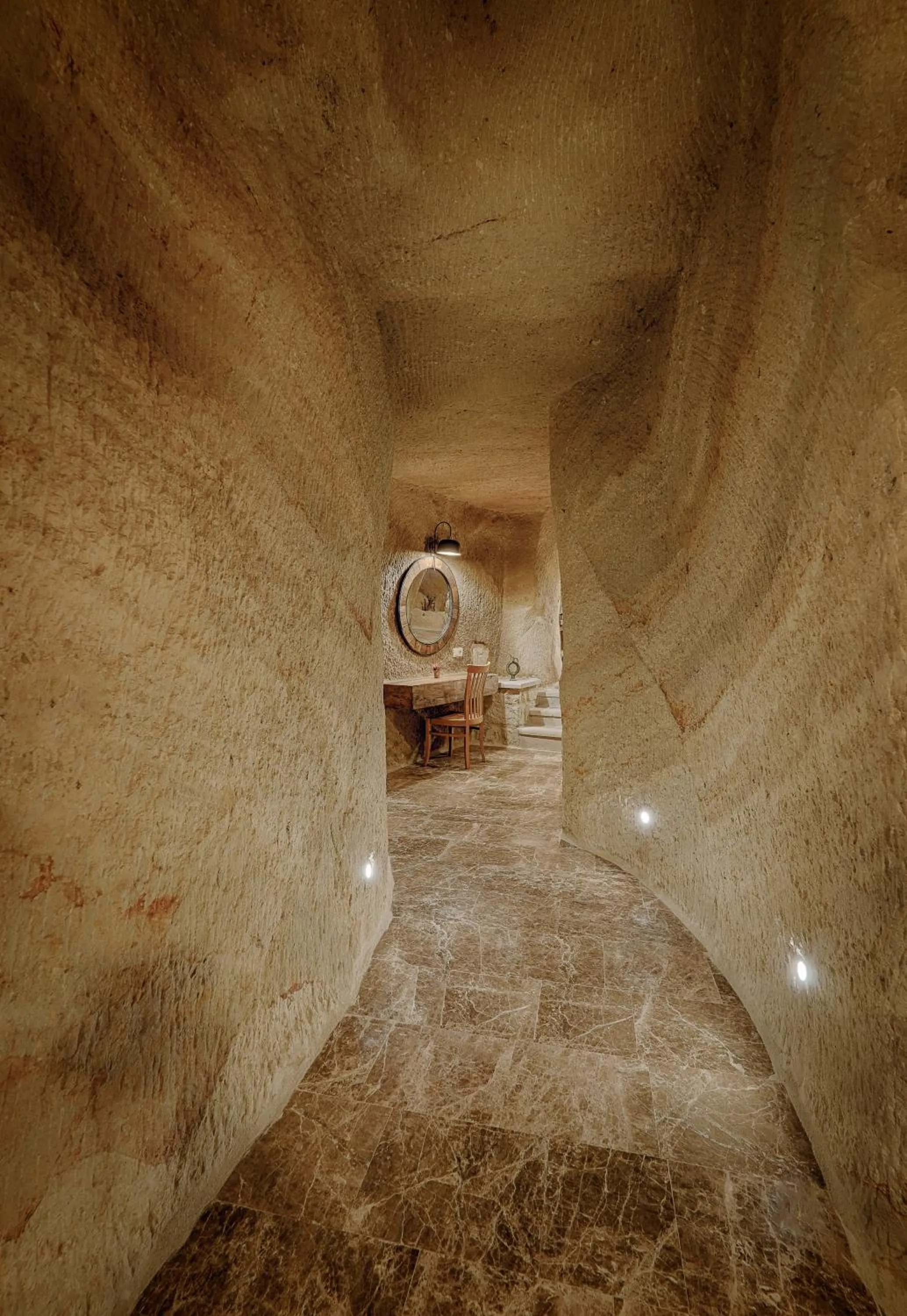 Facade/entrance in Solem Cave Suites