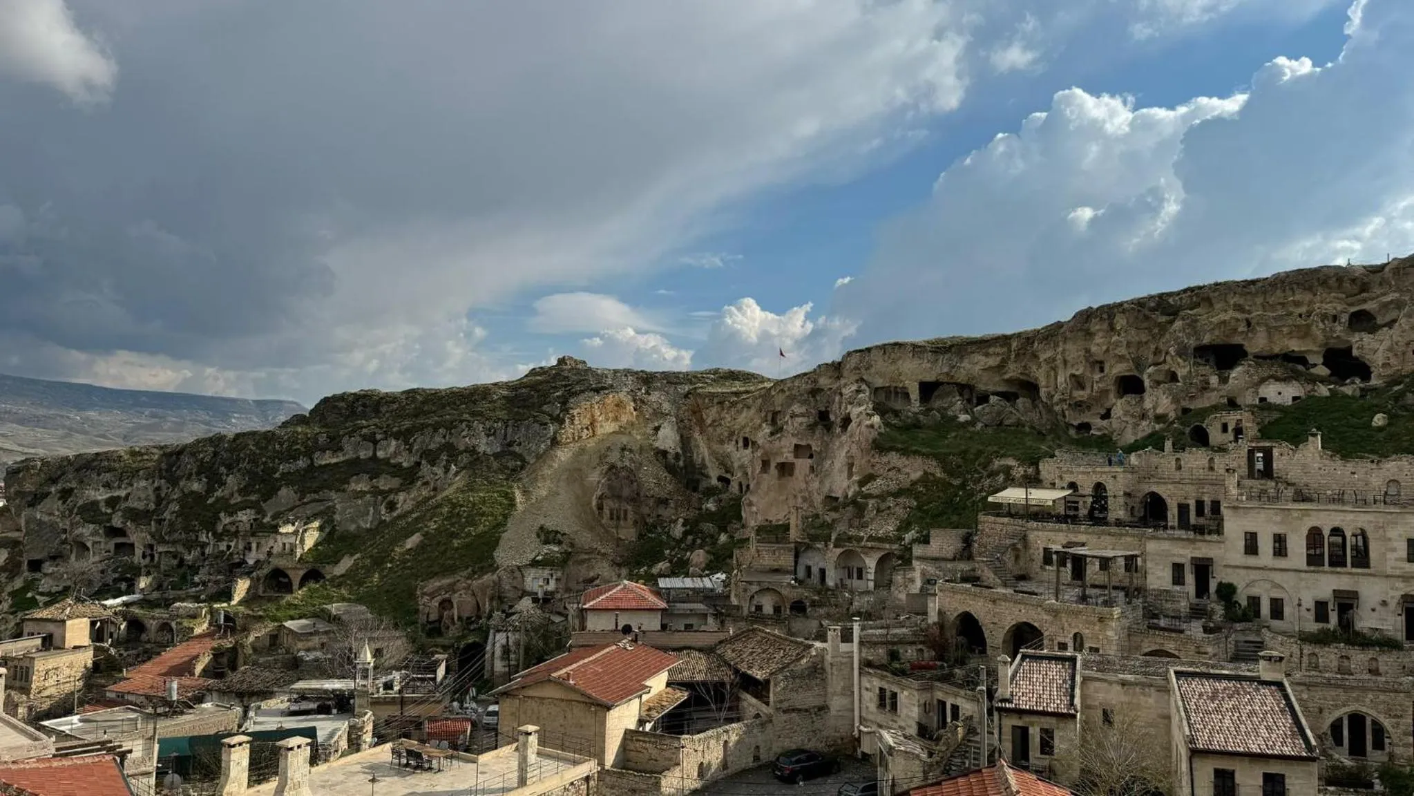 Time of day in Solem Cave Suites