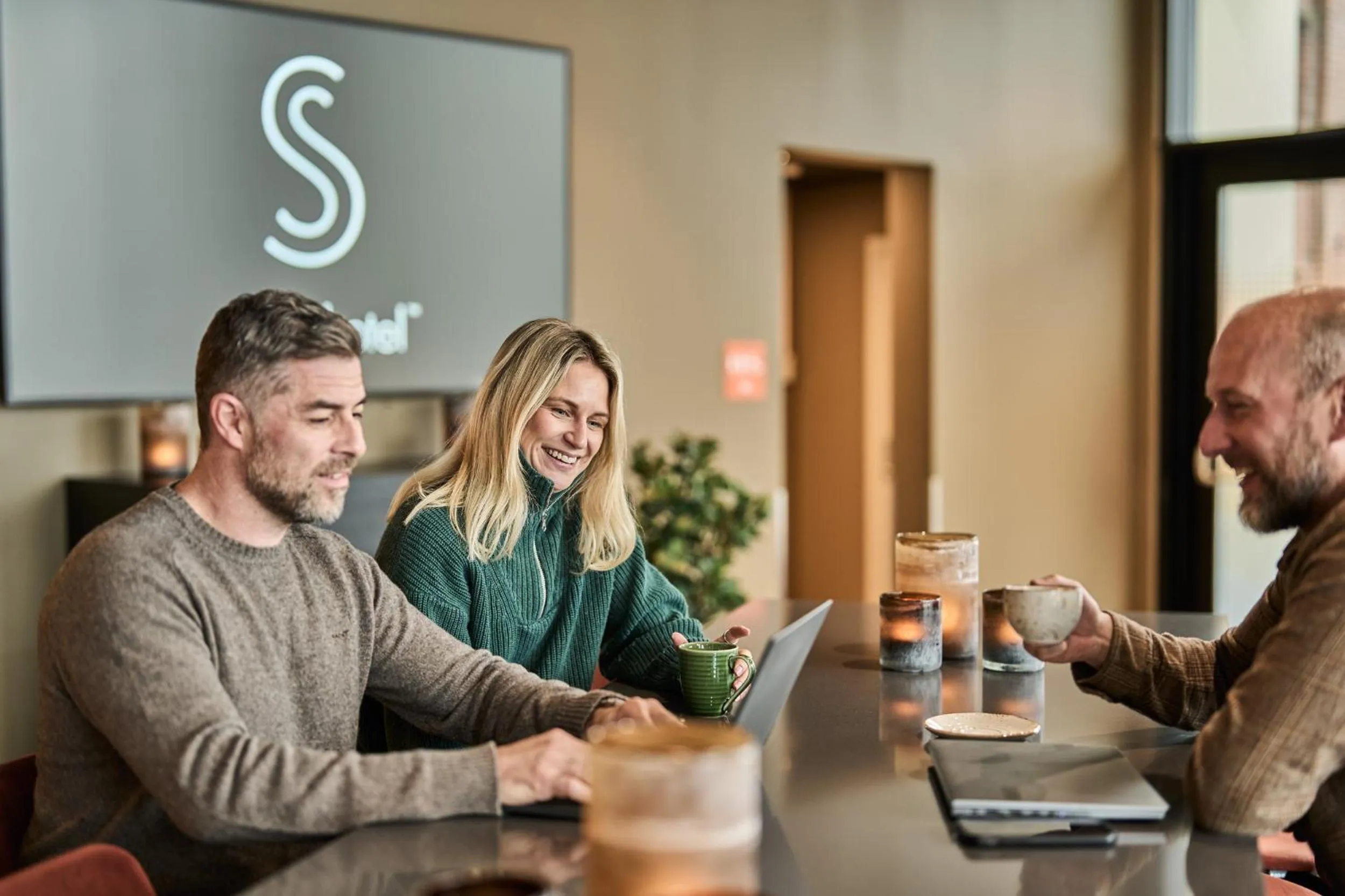 group of guests in Smarthotel Bodø