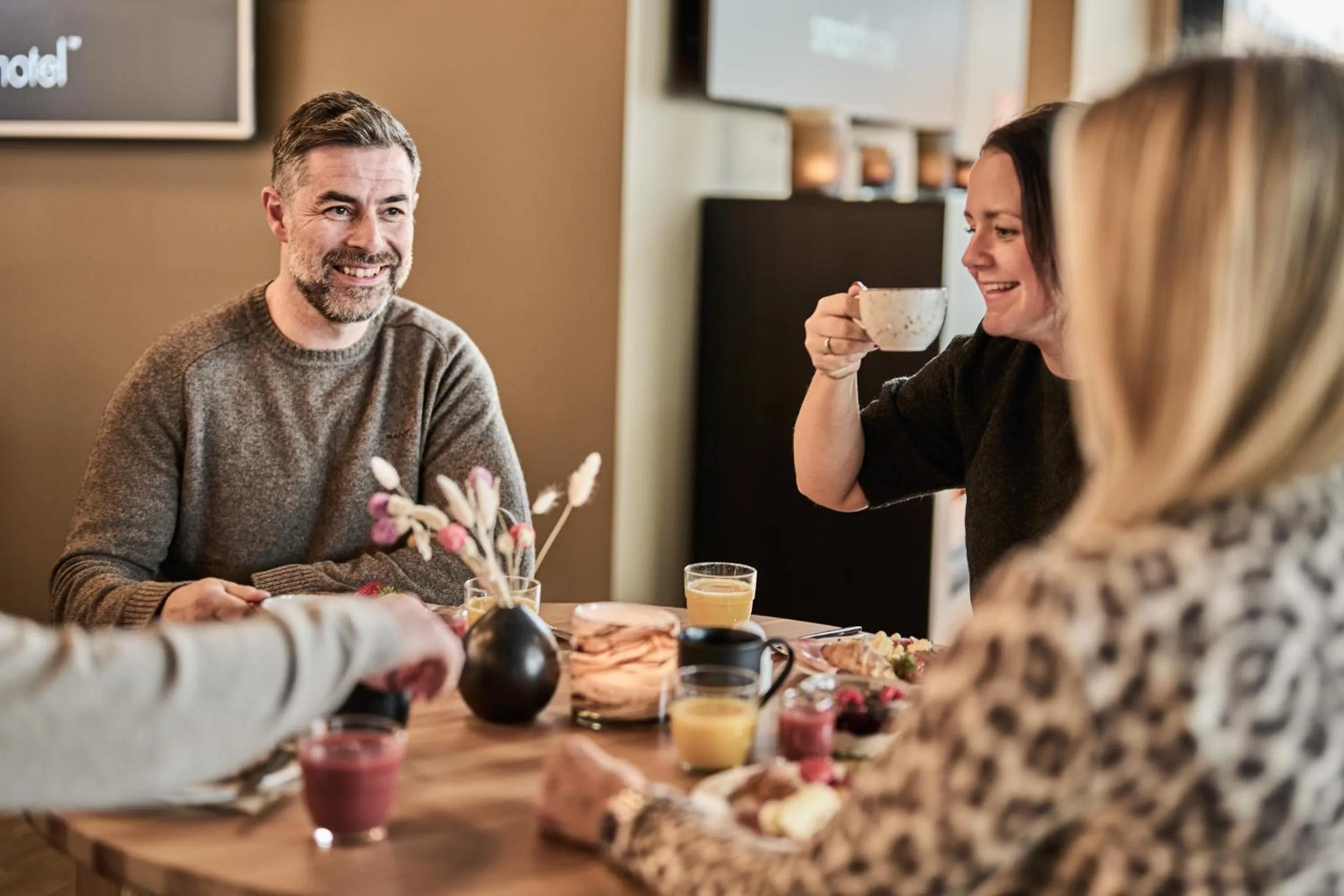 group of guests in Smarthotel Bodø