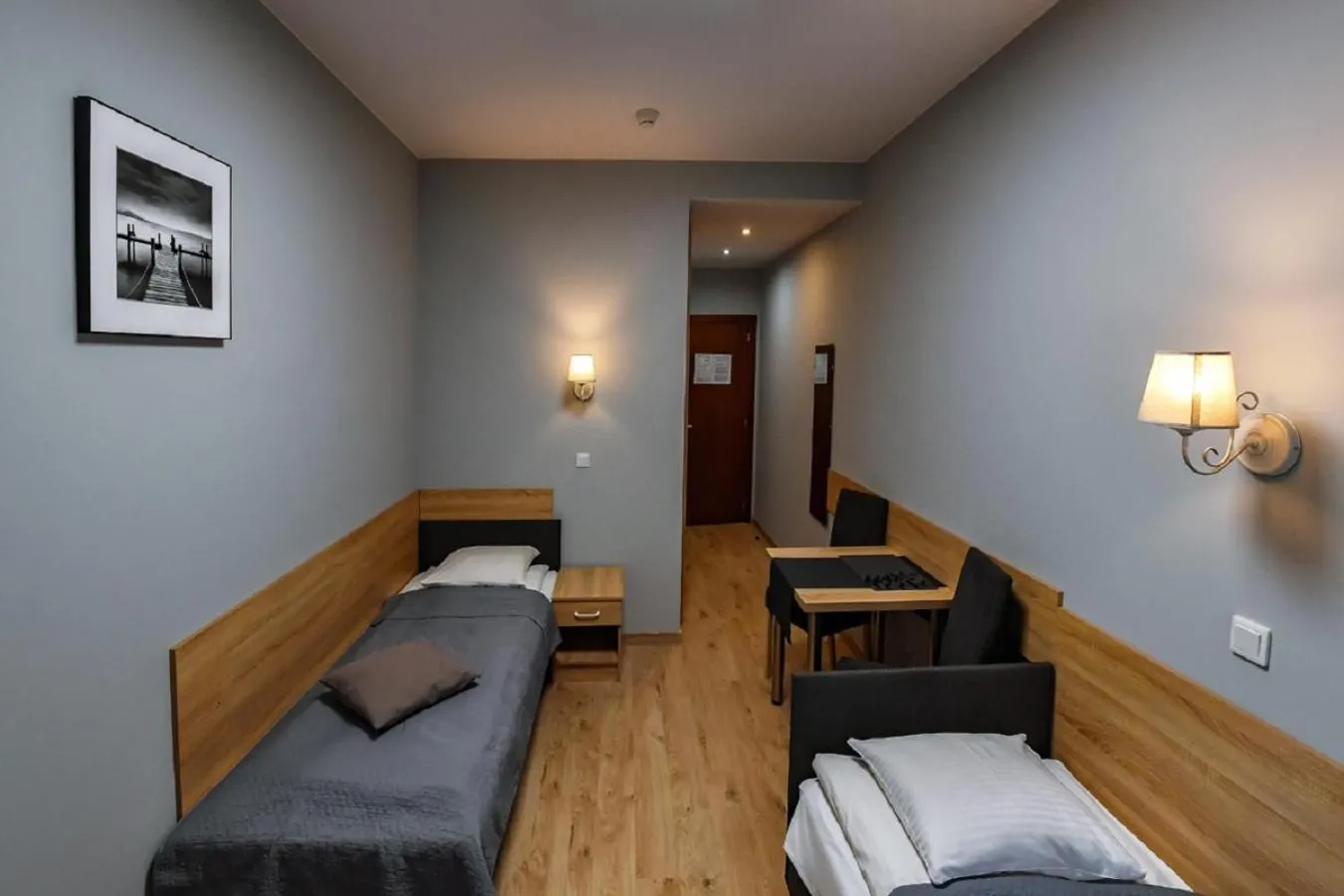 Photo of the whole room, Bed in Fotex