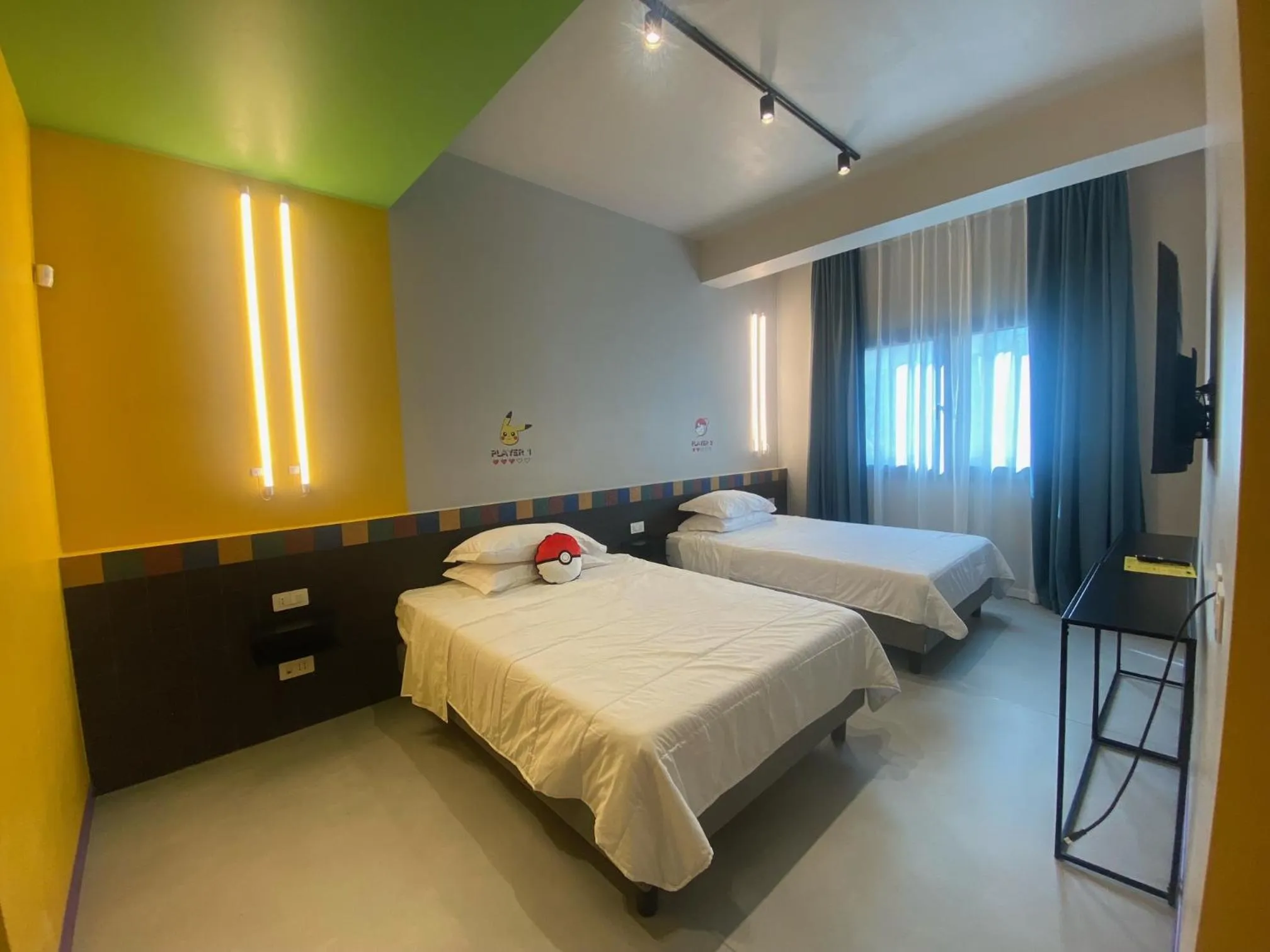 Bed in The Match Hotel