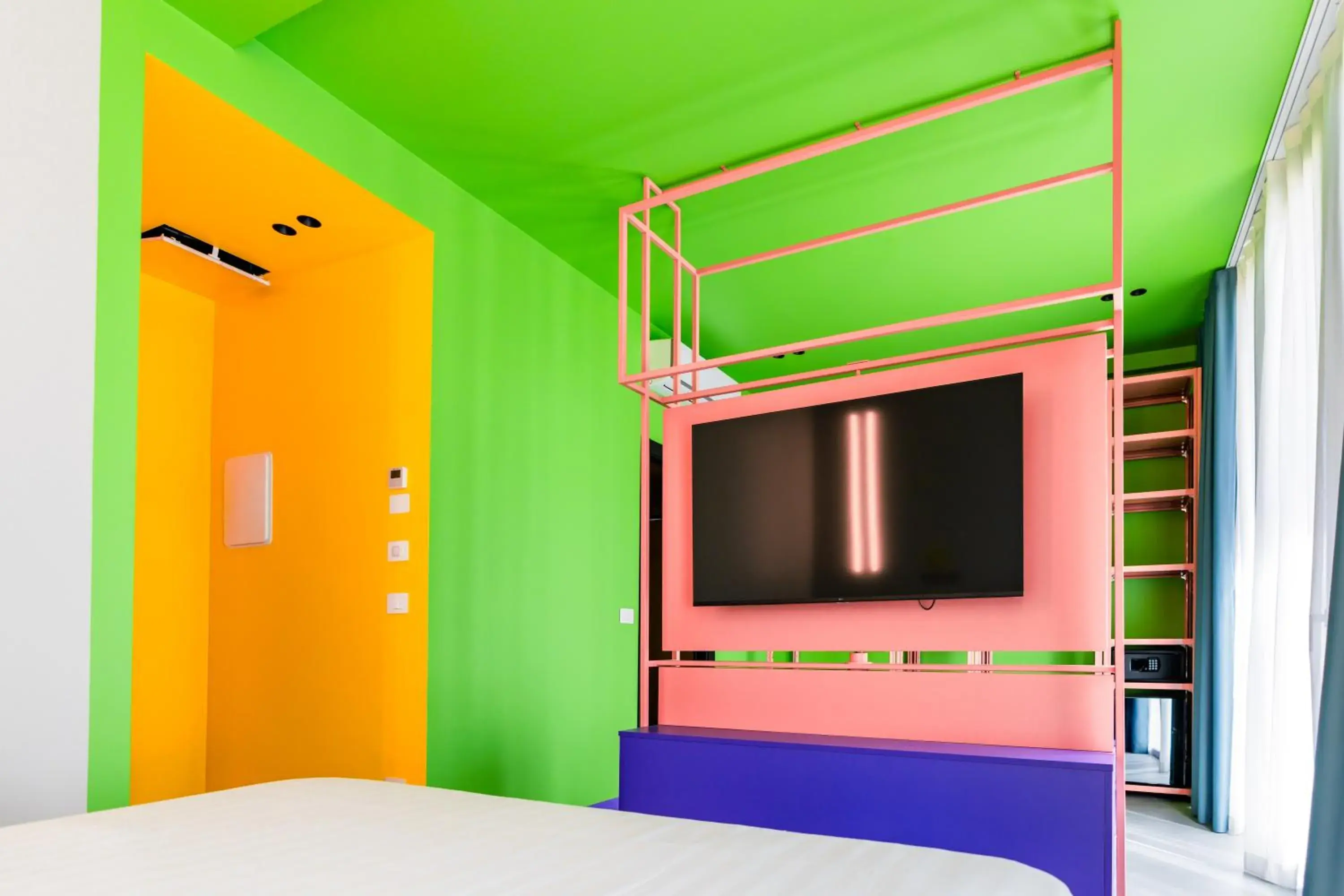 Bedroom, Bed in The Match Hotel Bedroom, Bed in The Match Hotel