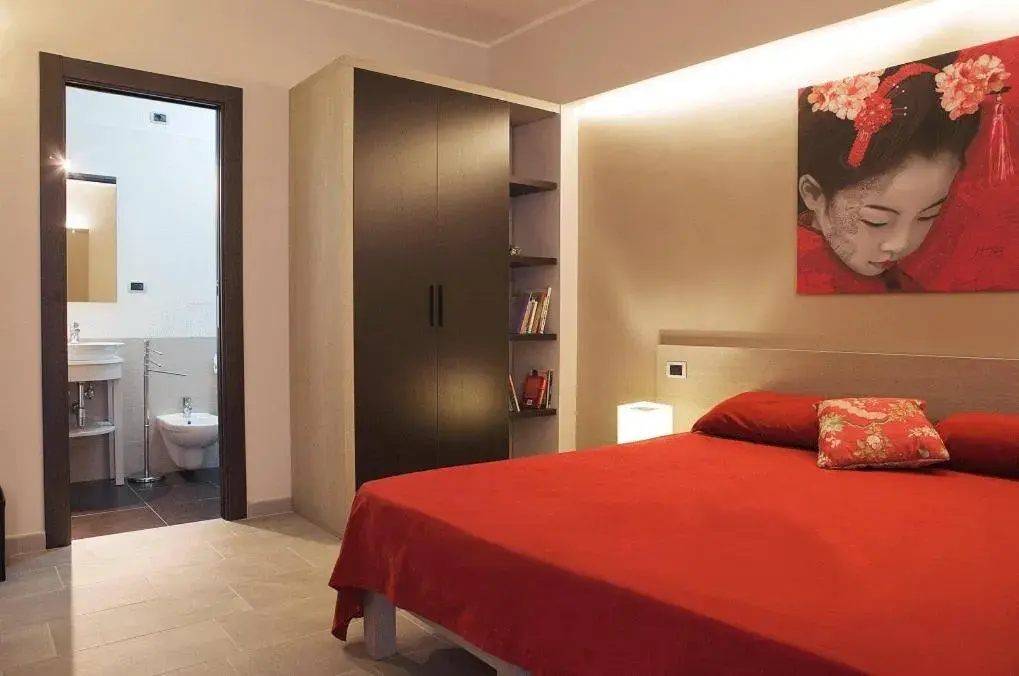 Standard Triple Room in Guest House Al Centro Storico Standard Triple Room in Guest House Al Centro Storico