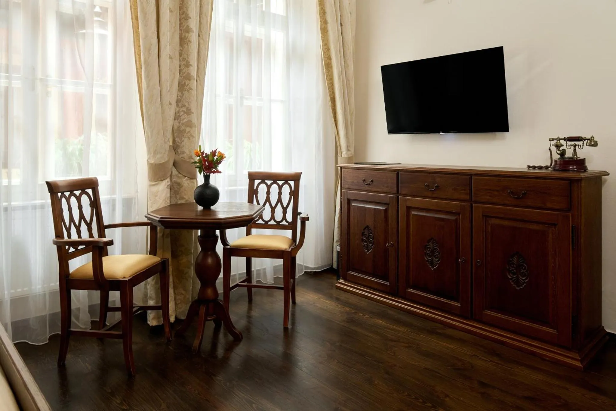 TV and multimedia in Hotel Residence U Černého Orla