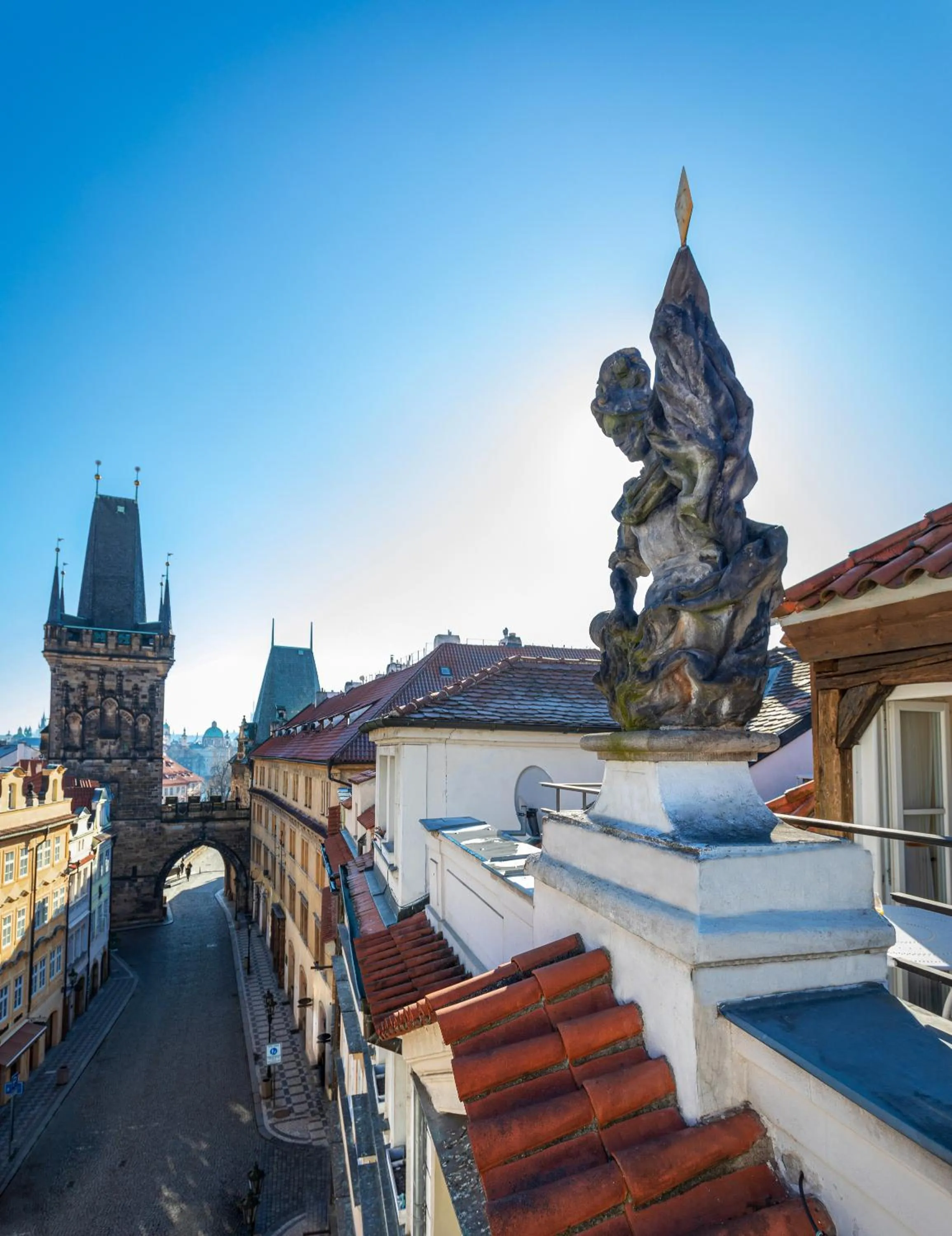 Property building in Hotel Residence U Černého Orla
