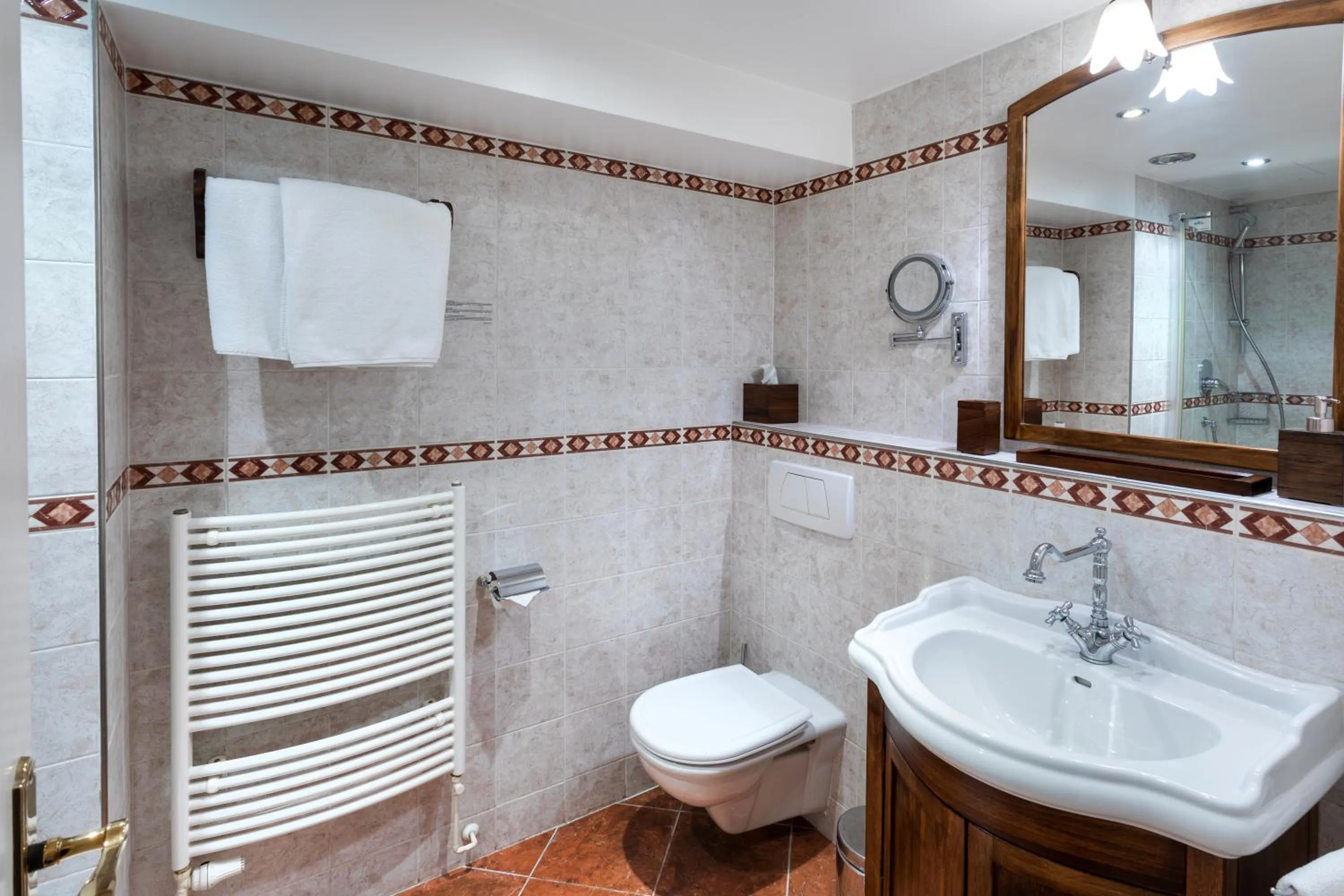 Bathroom in Hotel Residence U Černého Orla