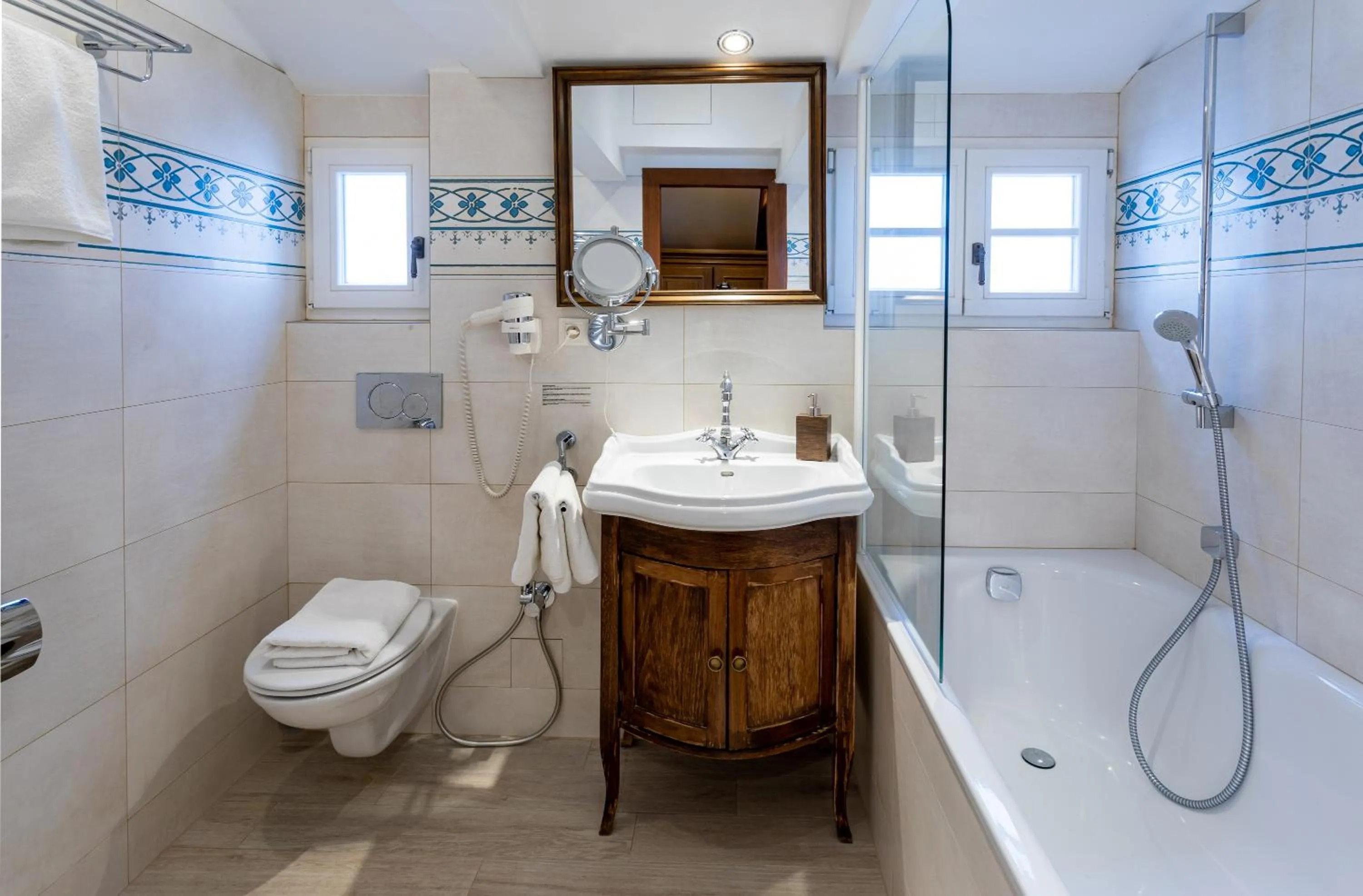 Shower in Hotel Residence U Černého Orla