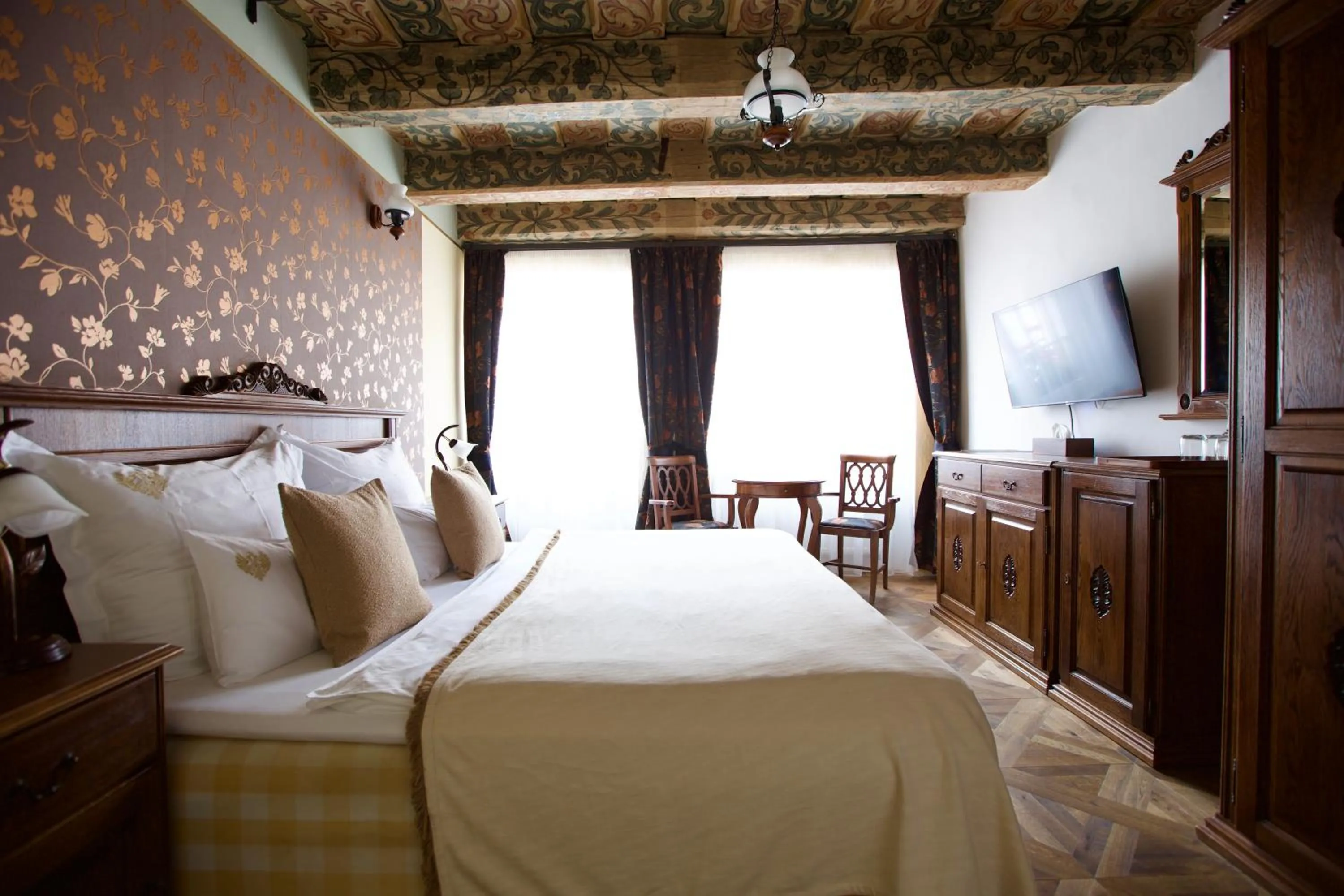 Bed in Hotel Residence U Černého Orla