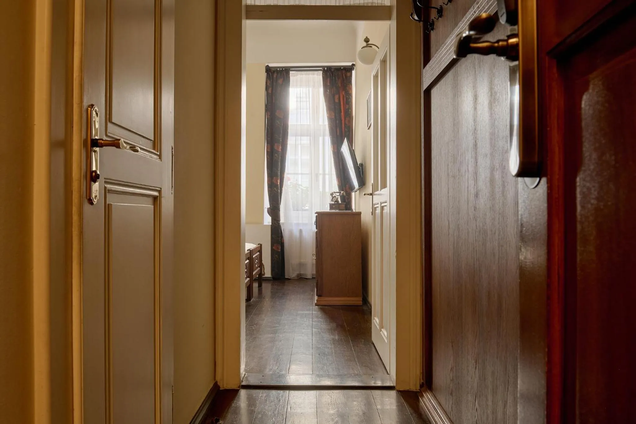 Bedroom in Hotel Residence U Černého Orla