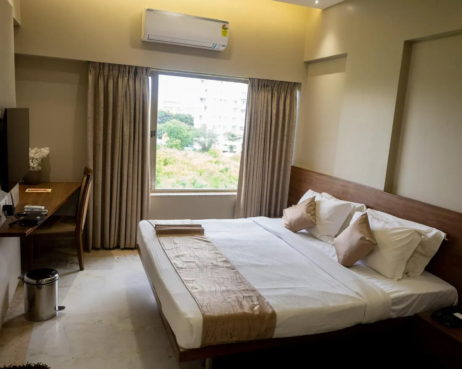 Bedroom, Bed in Hotel Ambience Excellency, Wakad, Pune Bedroom, Bed in Hotel Ambience Excellency, Wakad, Pune