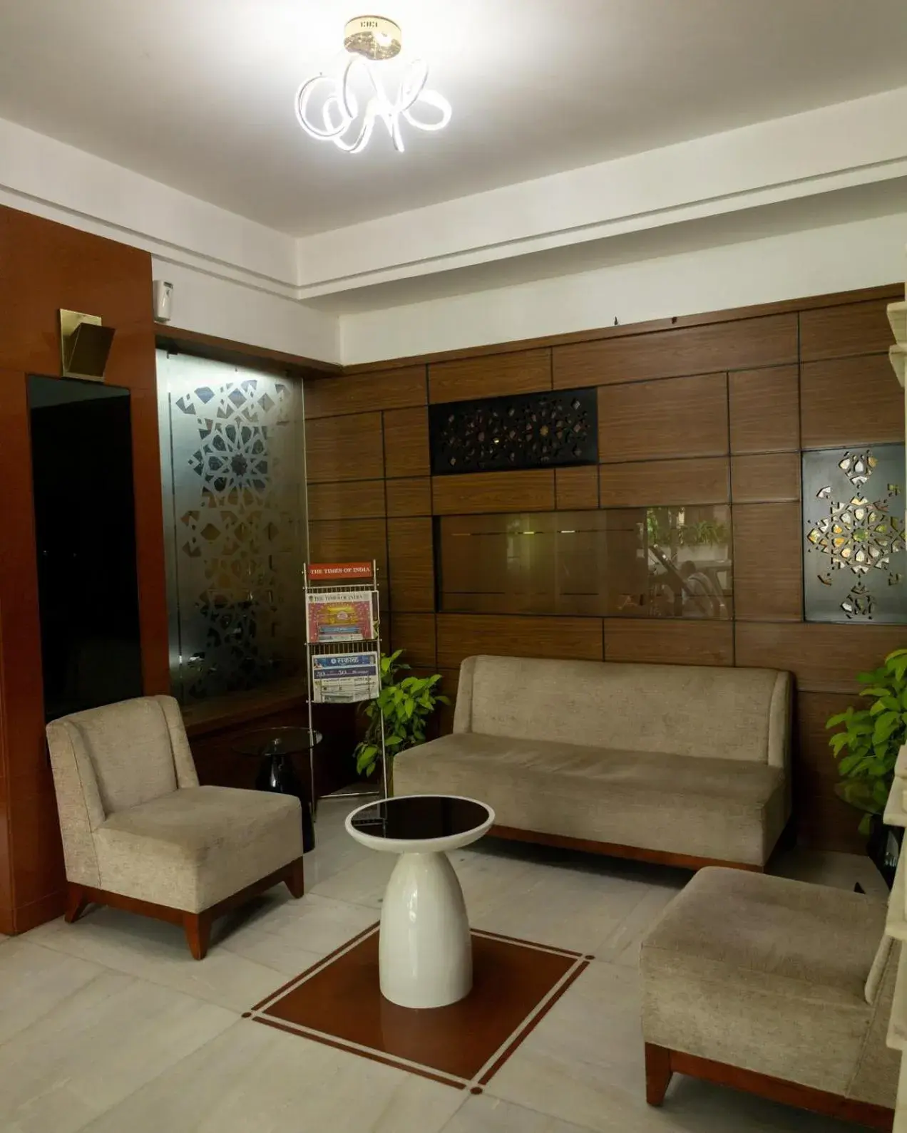 Lobby or reception in Hotel Ambience Excellency, Wakad, Pune Lobby or reception in Hotel Ambience Excellency, Wakad, Pune