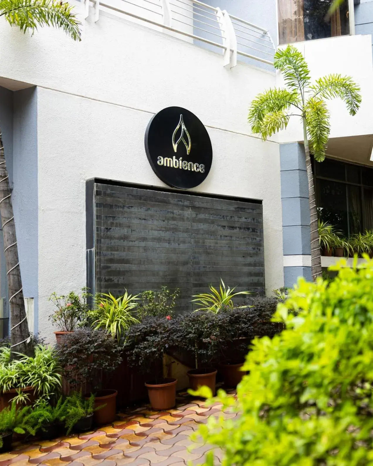 Facade/entrance in Hotel Ambience Excellency, Wakad, Pune Facade/entrance in Hotel Ambience Excellency, Wakad, Pune