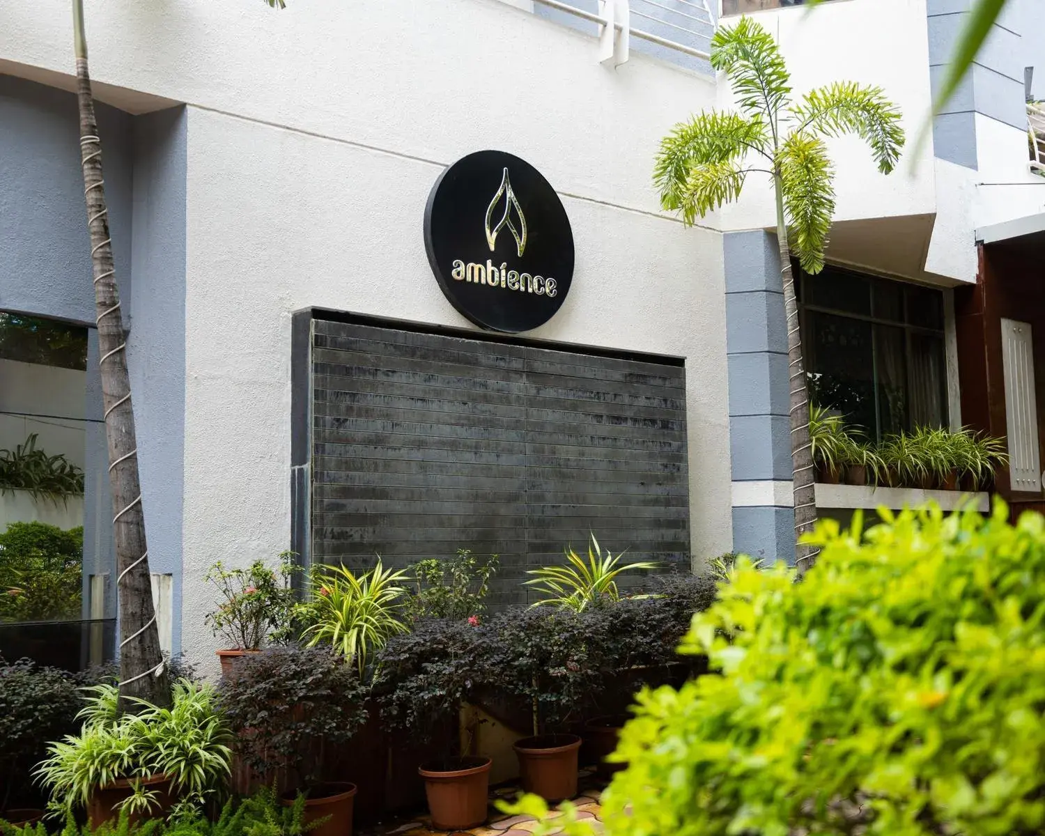 Facade/entrance in Hotel Ambience Excellency, Wakad, Pune Facade/entrance in Hotel Ambience Excellency, Wakad, Pune