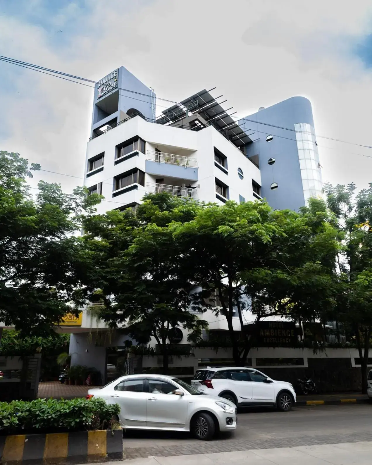 Facade/entrance in Hotel Ambience Excellency, Wakad, Pune Facade/entrance in Hotel Ambience Excellency, Wakad, Pune
