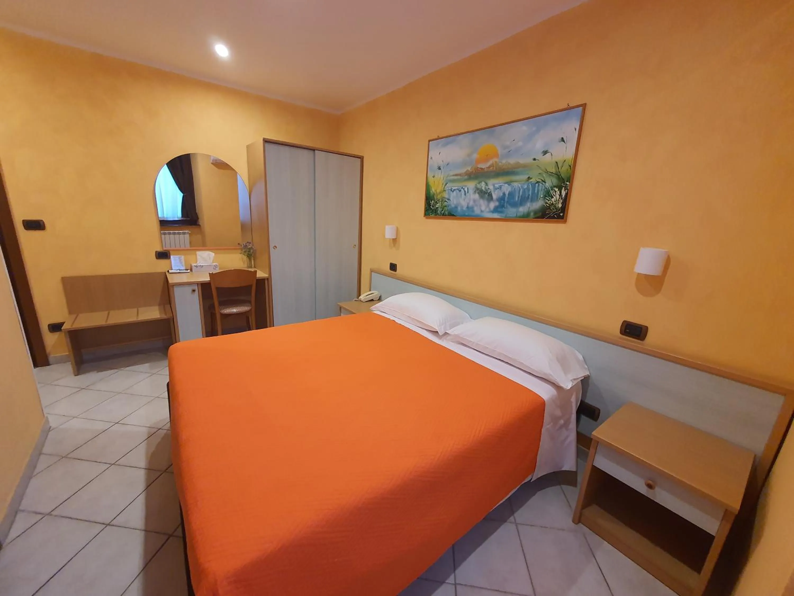 Bed in Hotel Isolabella