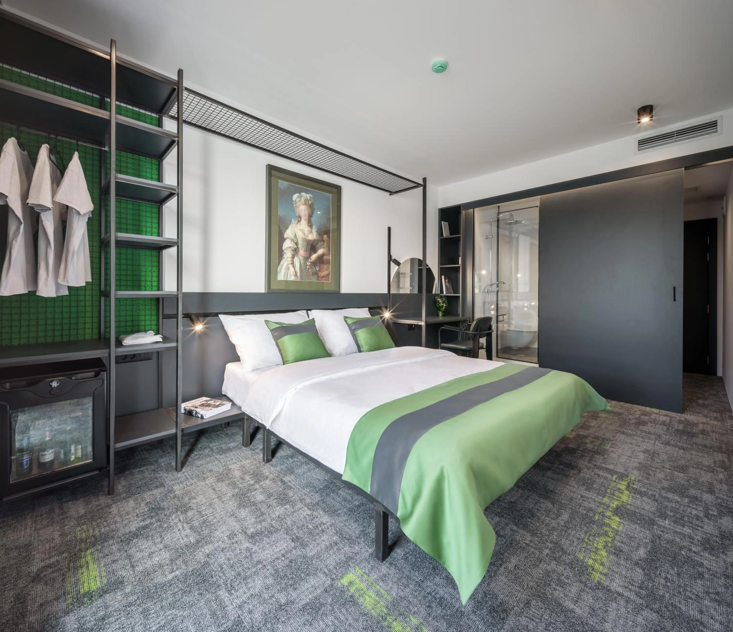 Bed in Joy 5 Hotel & SPA