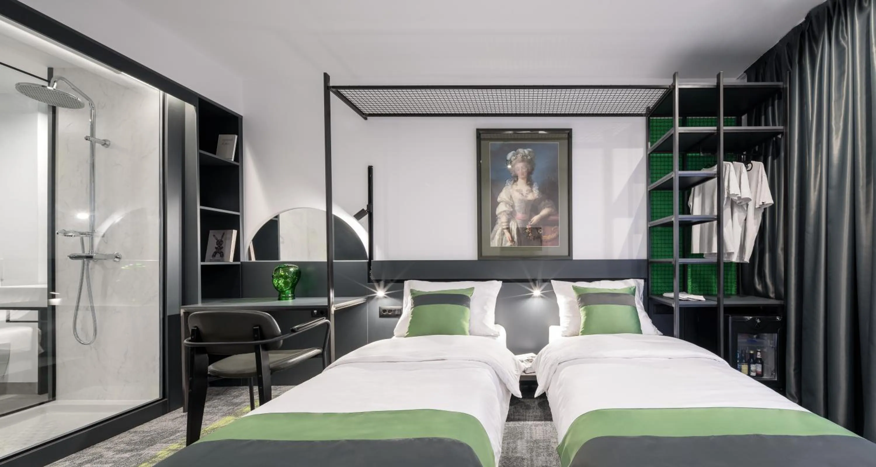 Bed in Joy 5 Hotel & SPA