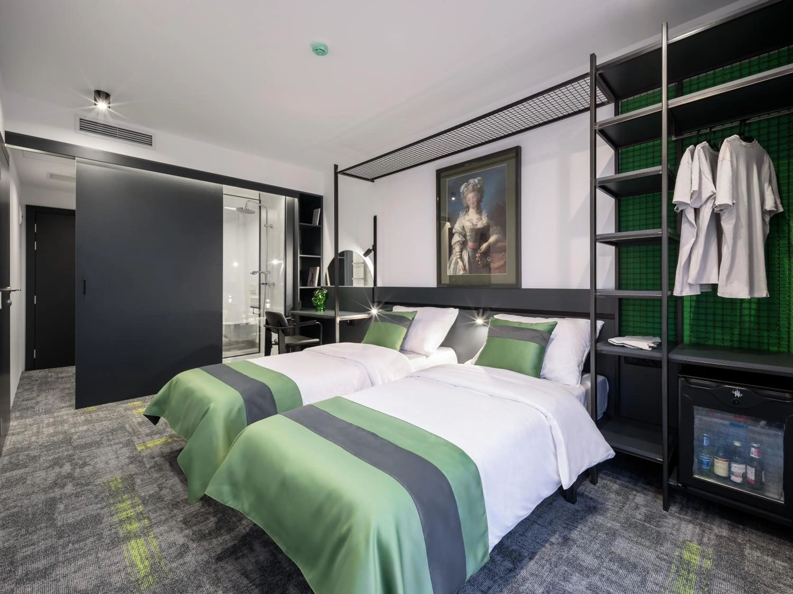 Bed in Joy 5 Hotel & SPA