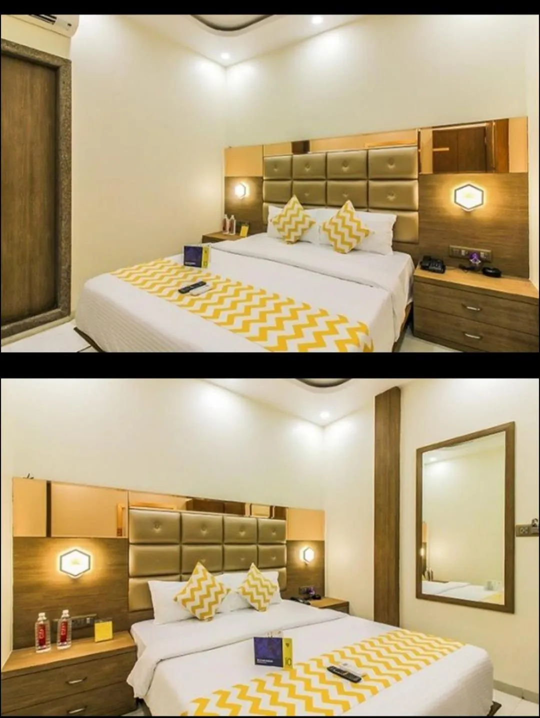 Photo of the whole room, Bed in Hotel Guestinn Residency