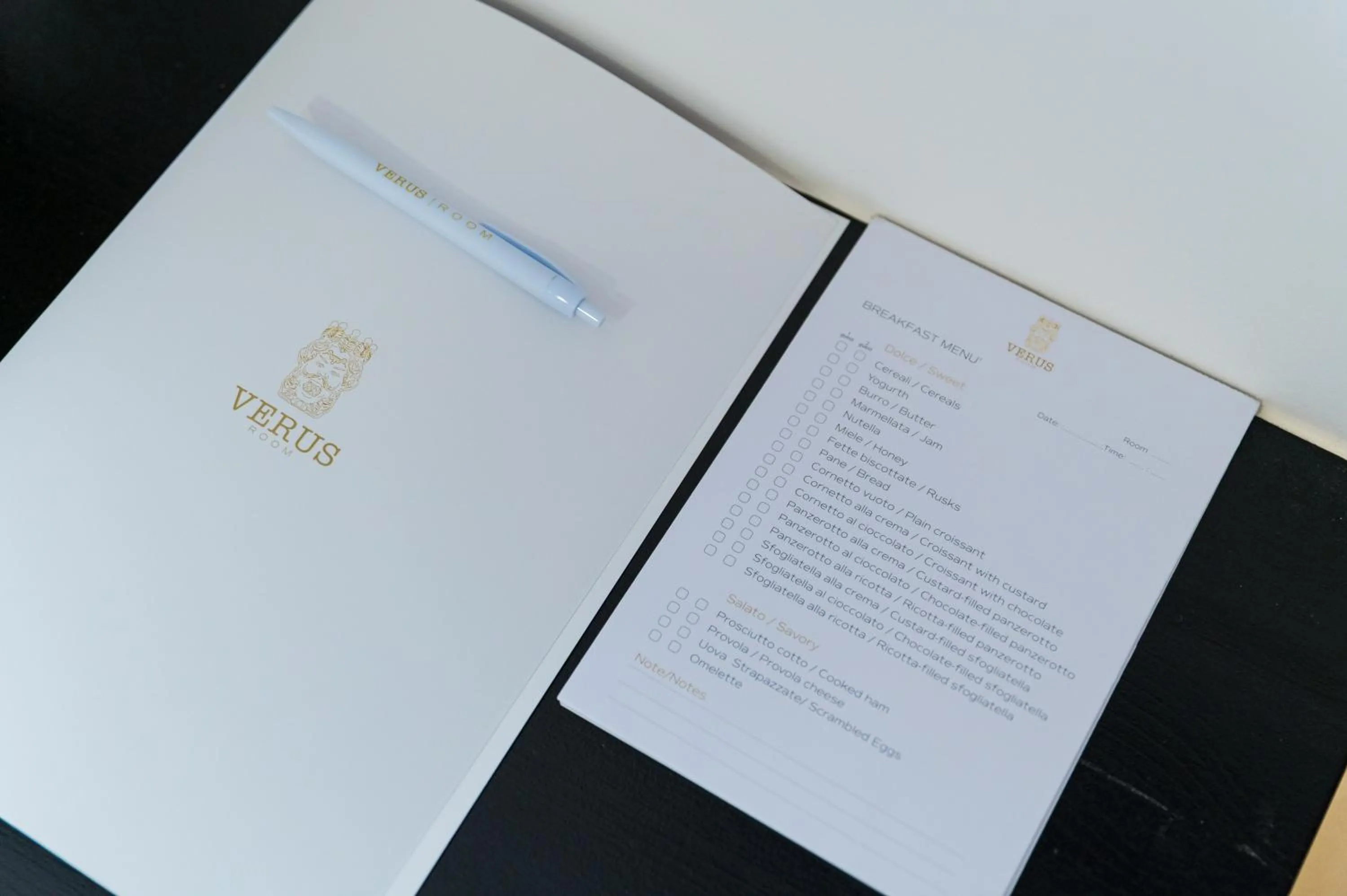 Property logo or sign in Verus Room