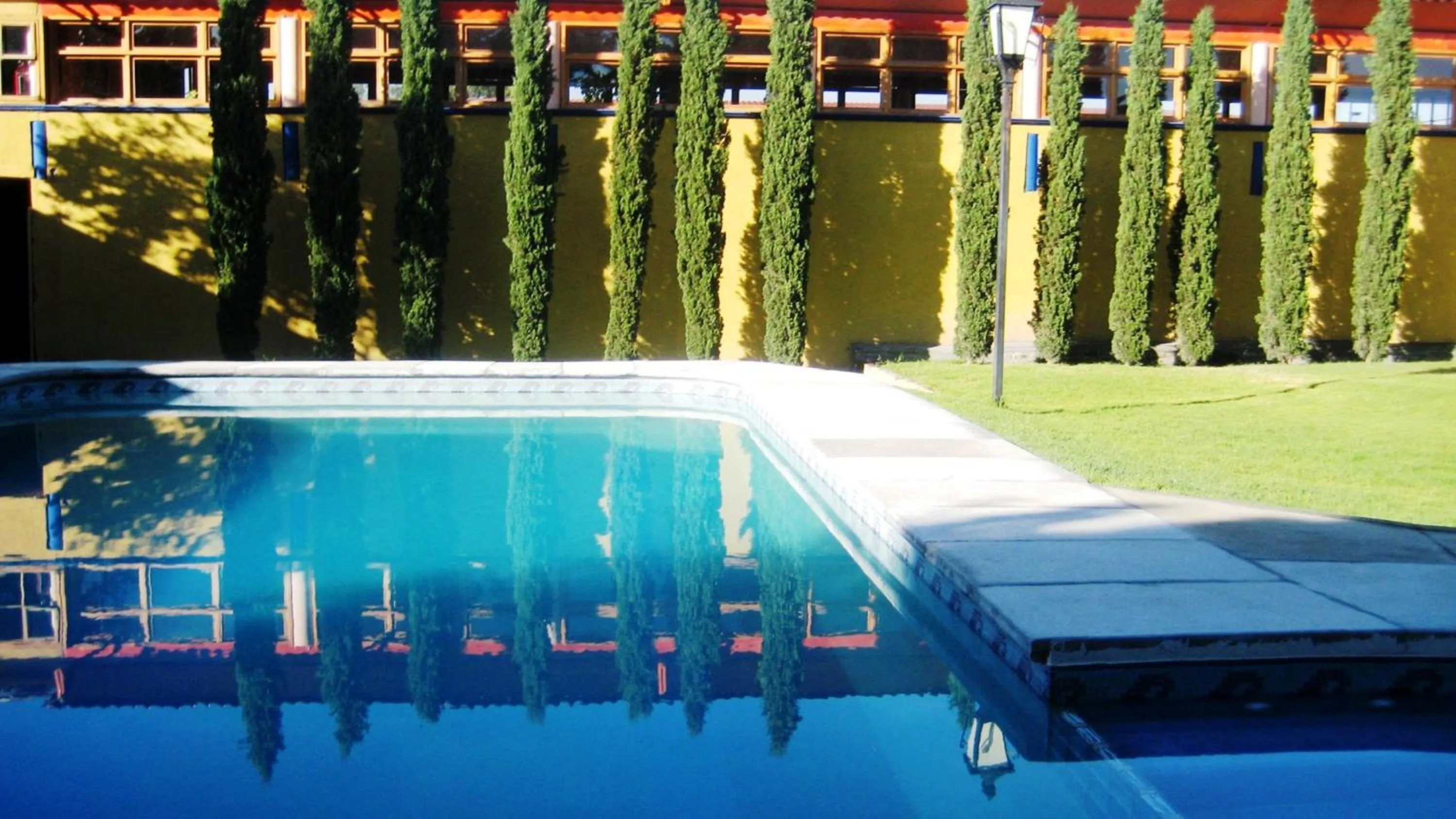 Swimming pool in Hotel Ollin Teotl