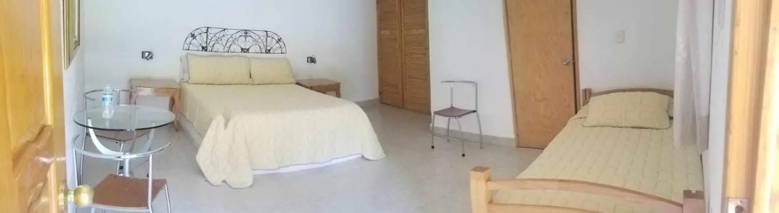 Bed in Hotel Ollin Teotl