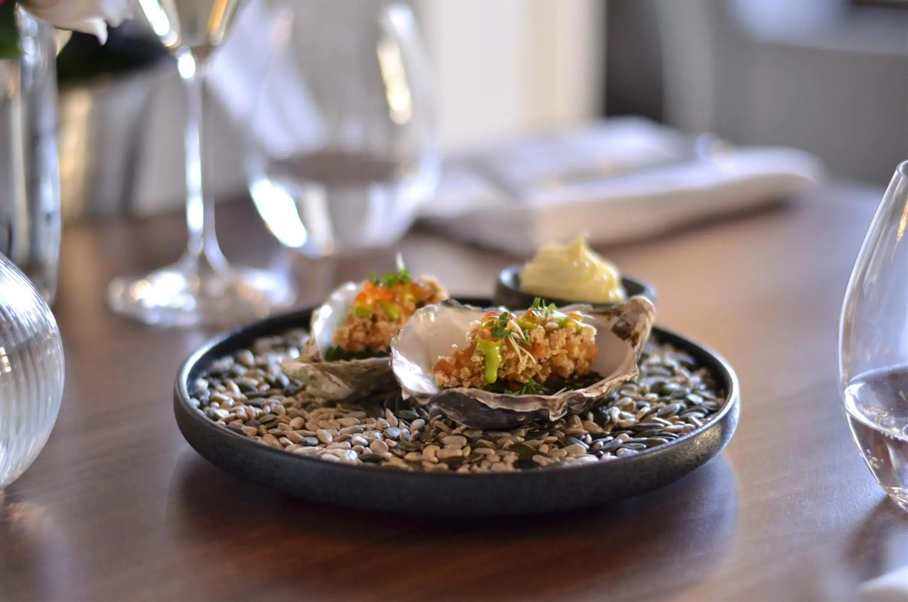 Food close-up in The Mozart Prague Food close-up in The Mozart Prague