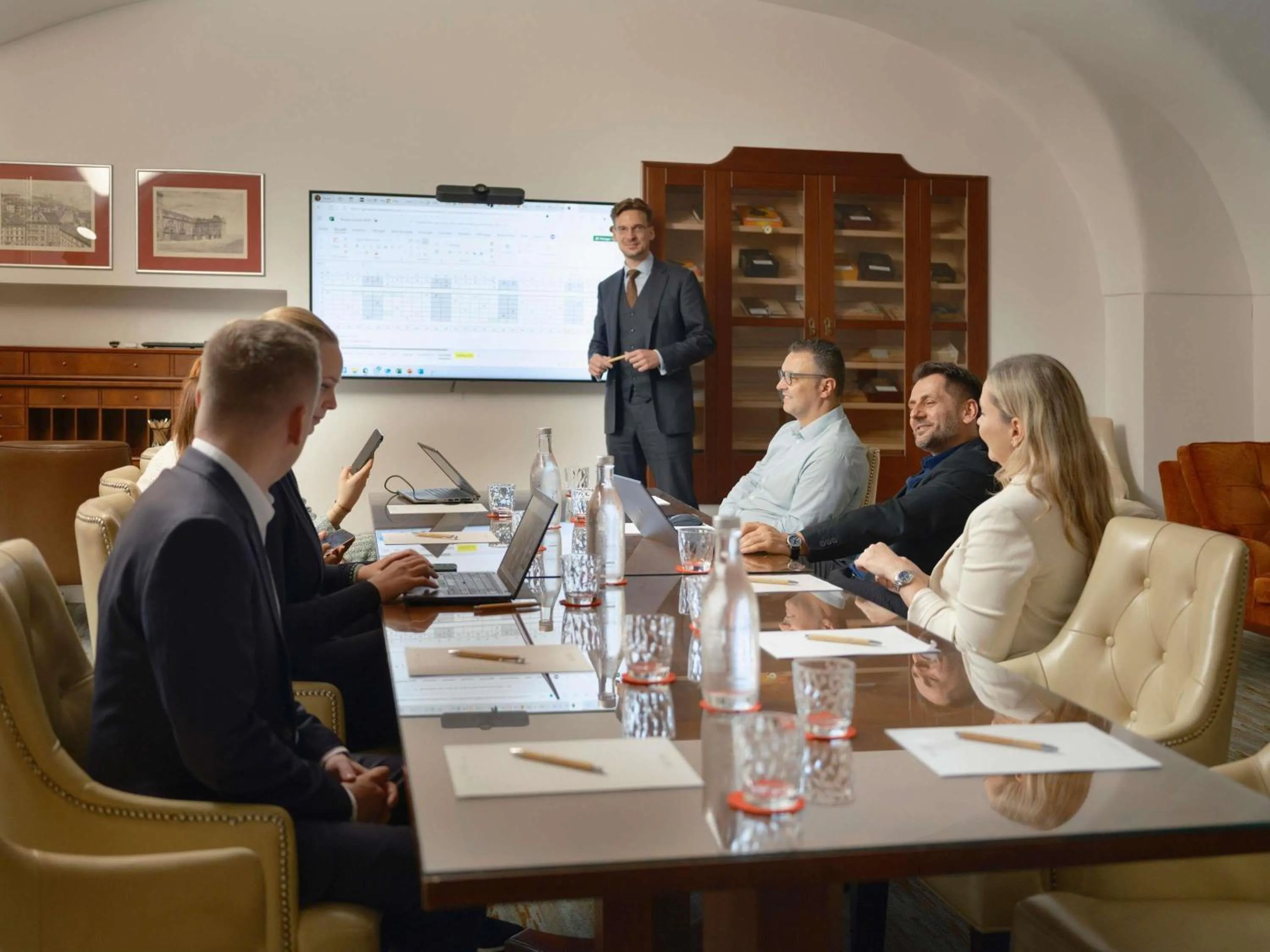 Meeting/conference room in The Mozart Prague