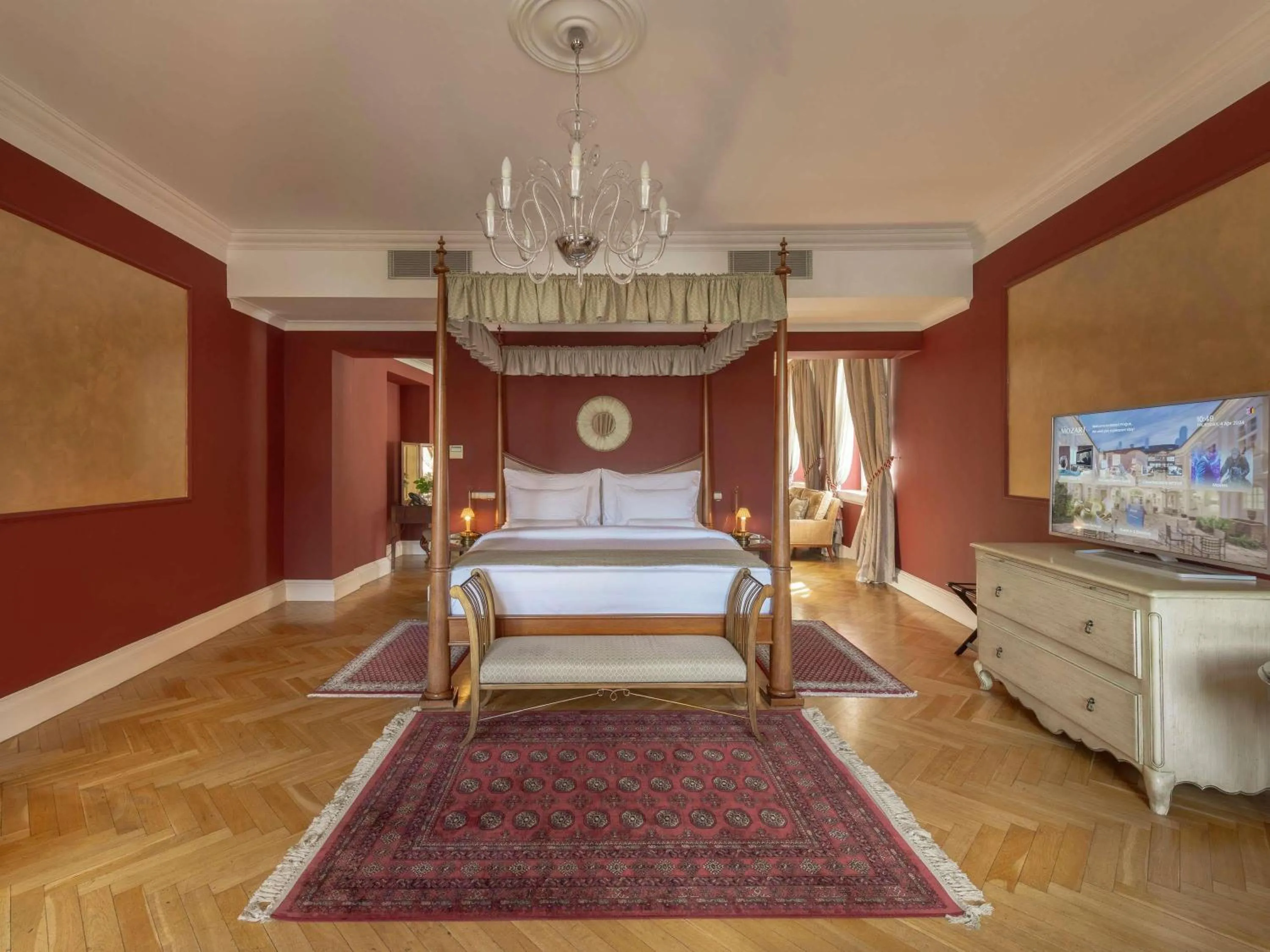 Bedroom, Bed in The Mozart Prague