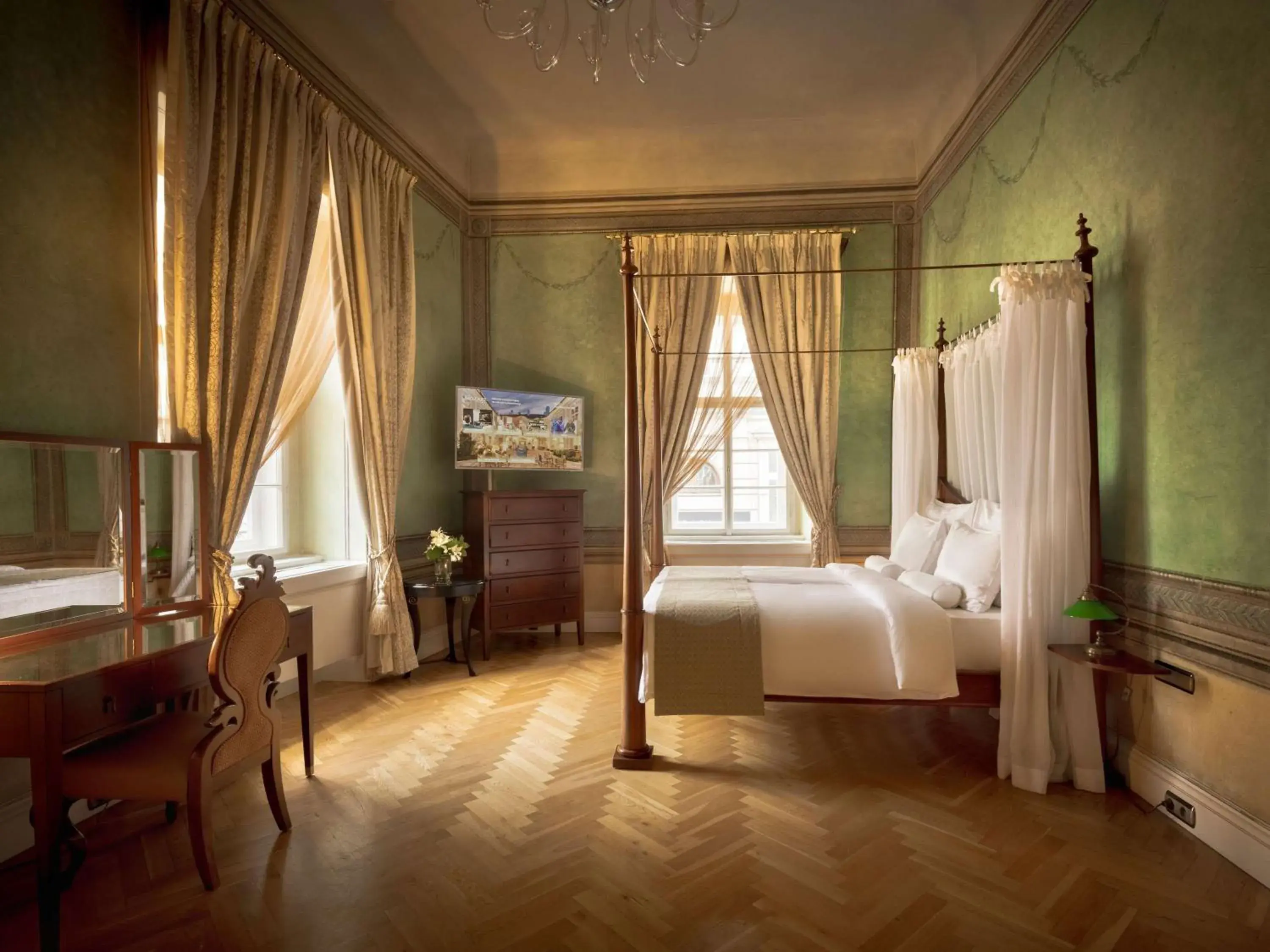 Bedroom, Bed in The Mozart Prague Bedroom, Bed in The Mozart Prague