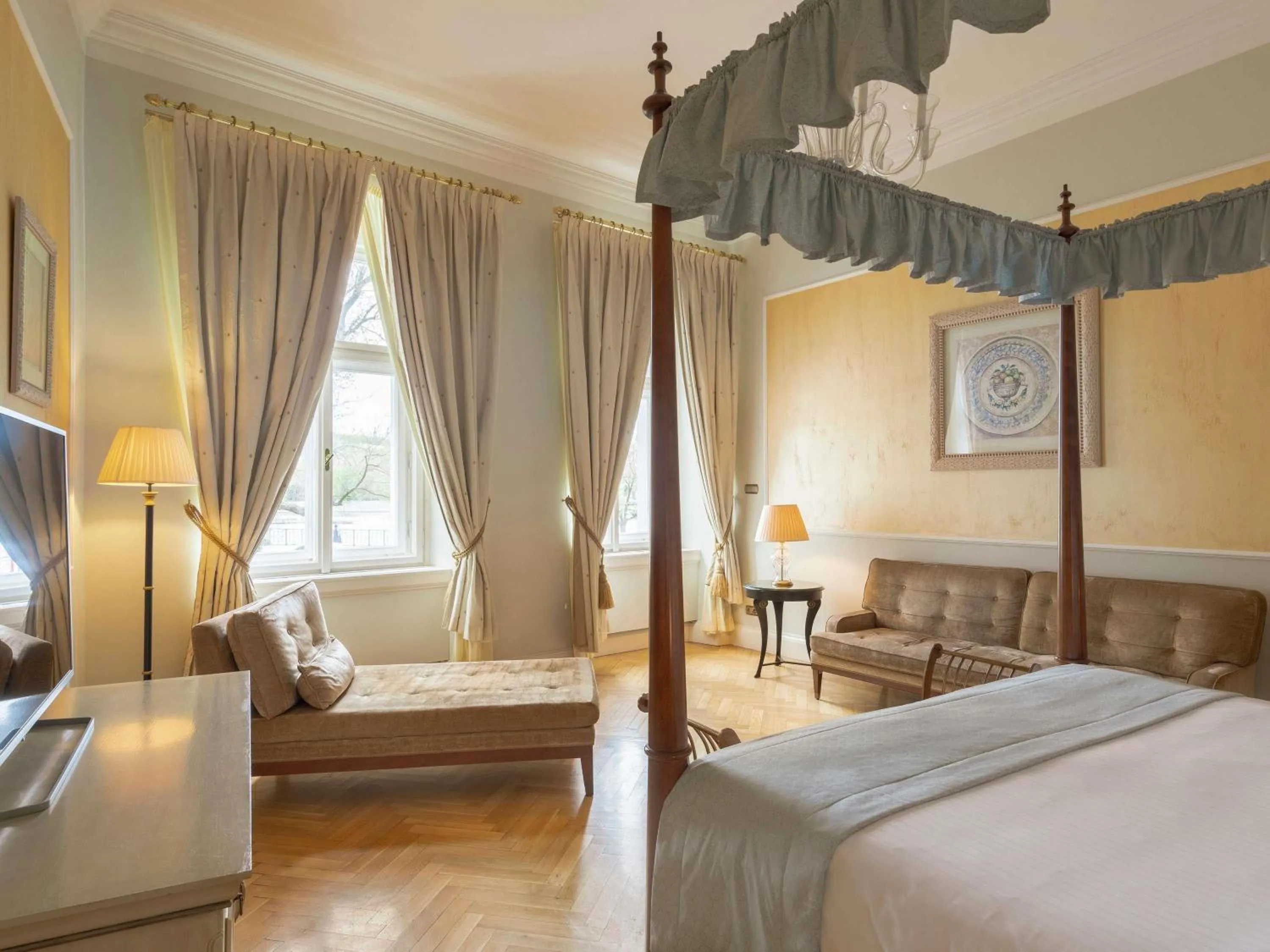 Bedroom, Bed in The Mozart Prague