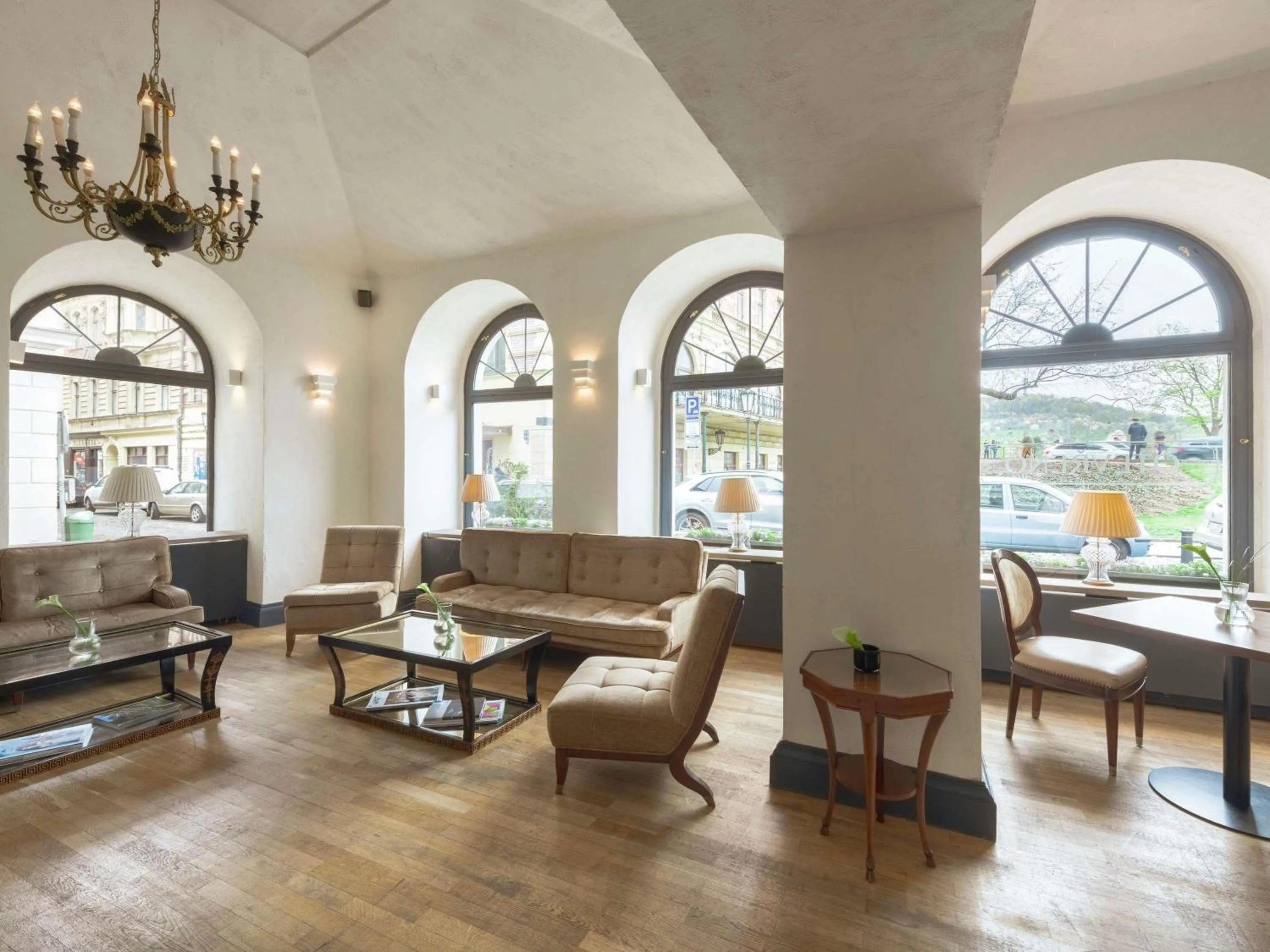 Lounge or bar in The Mozart Prague