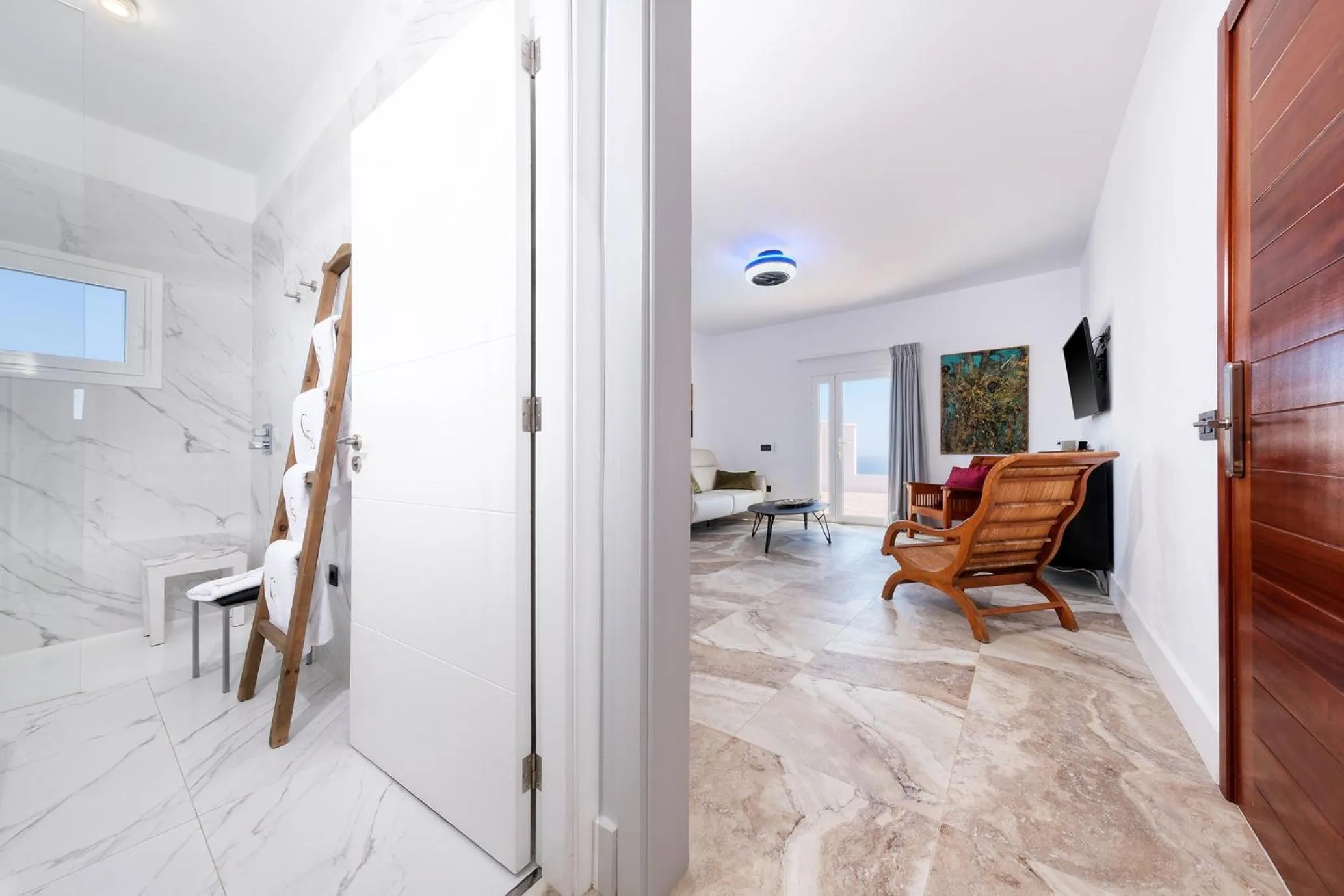 Communal lounge/ TV room in Casa Serena 10 Boutique- Adults Only-Breakfast Included