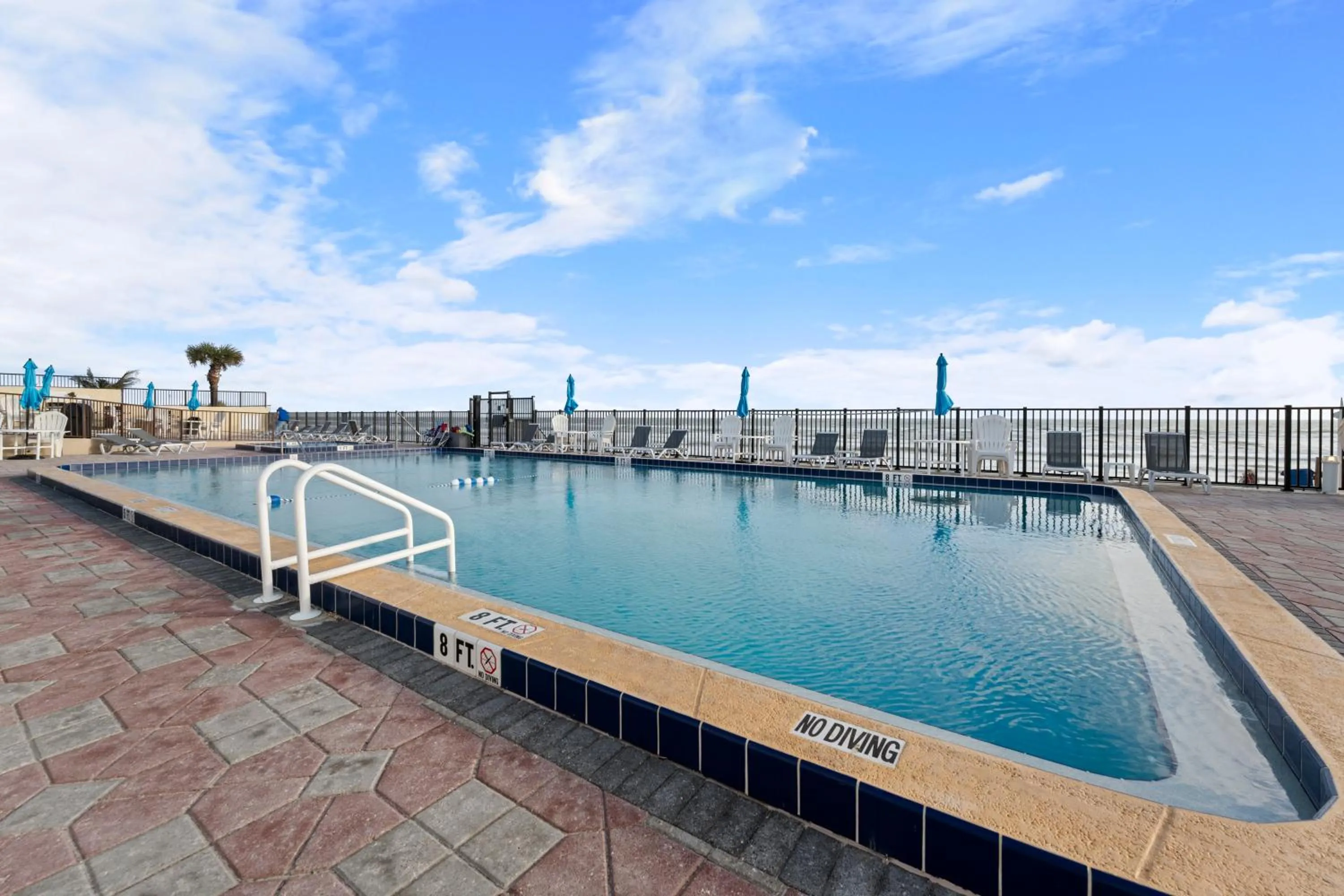 Swimming pool in Outrigger Beach Club Resort