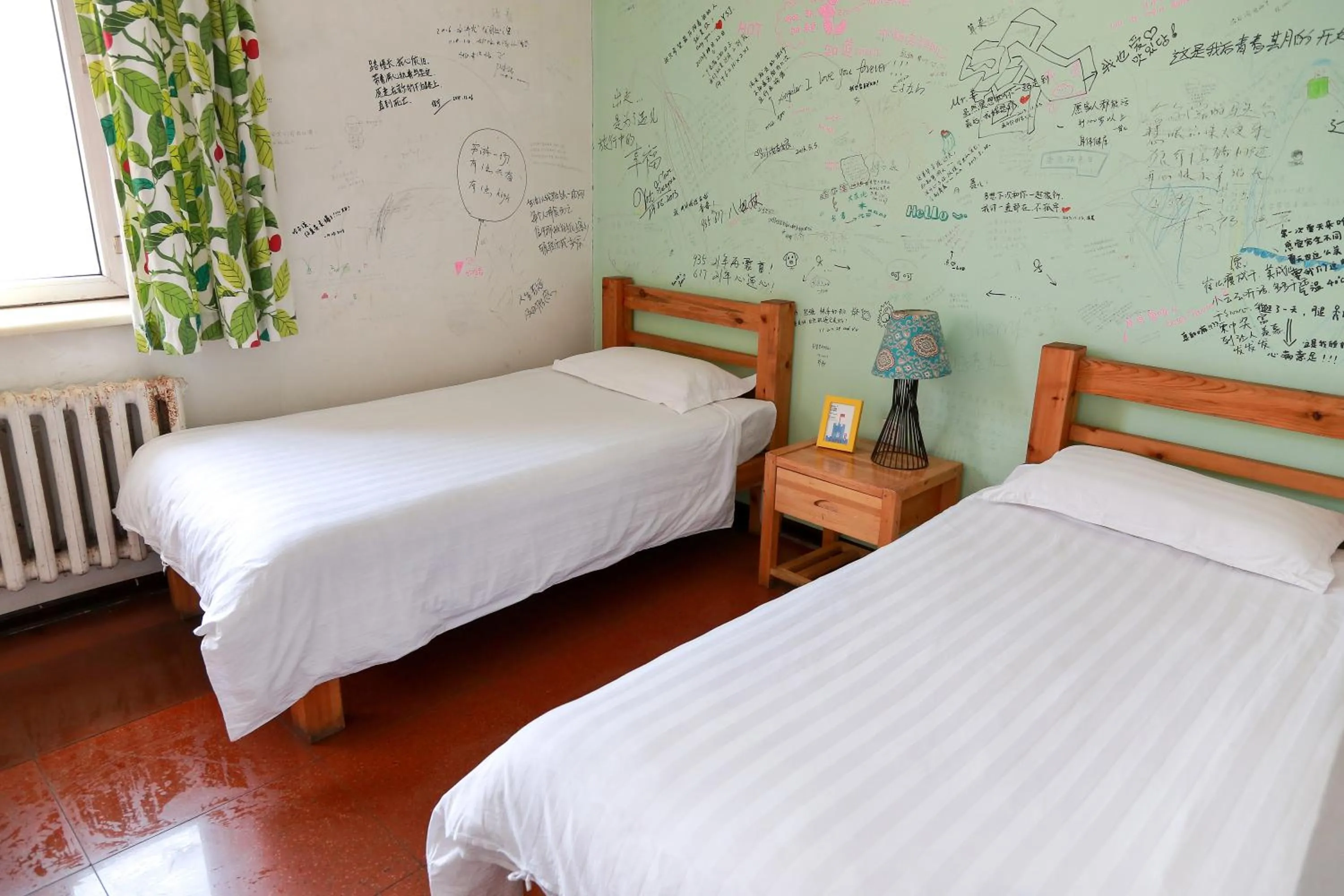 Spring, Bed in Harbin North International Youth Hostel