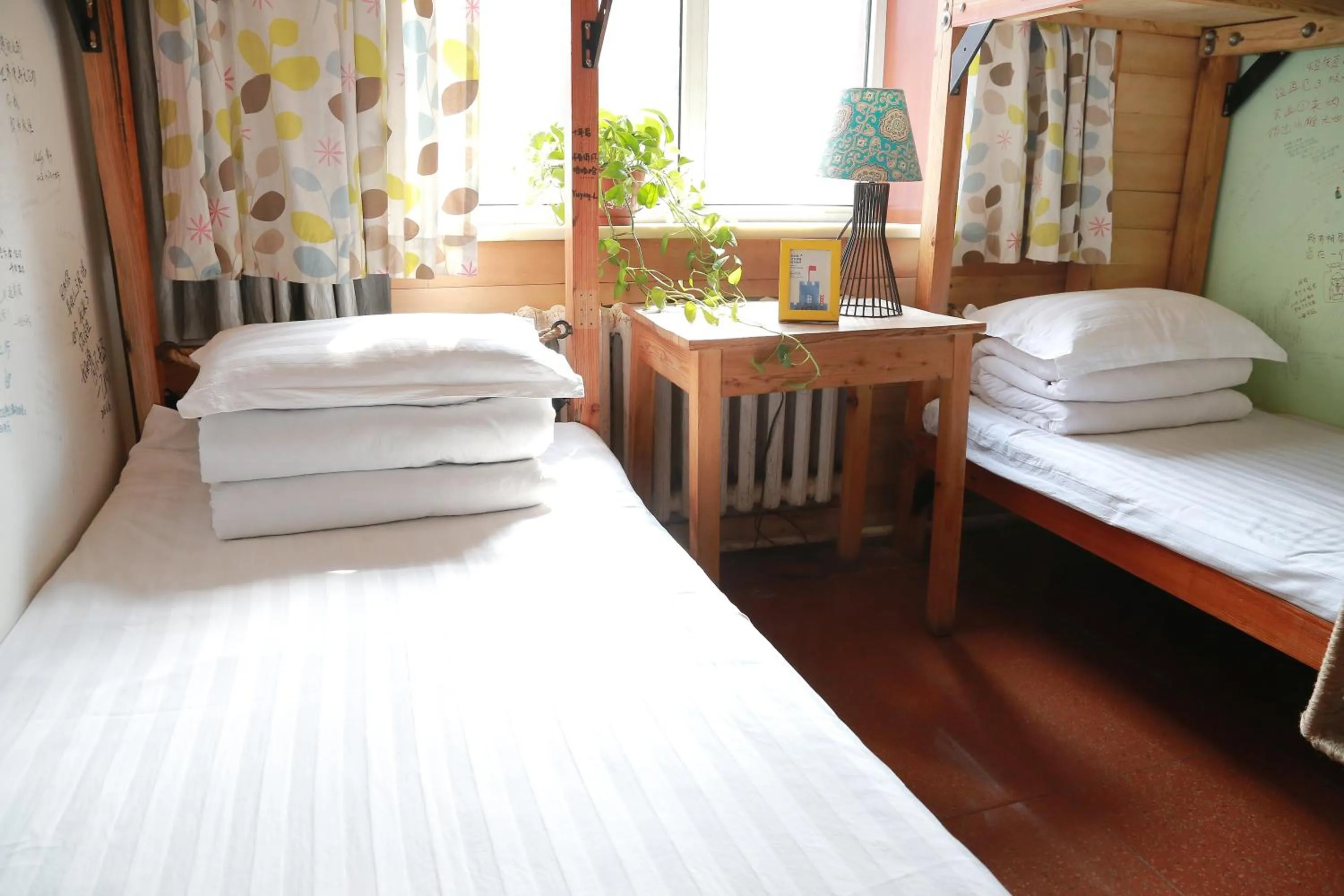 Spring, Bed in Harbin North International Youth Hostel