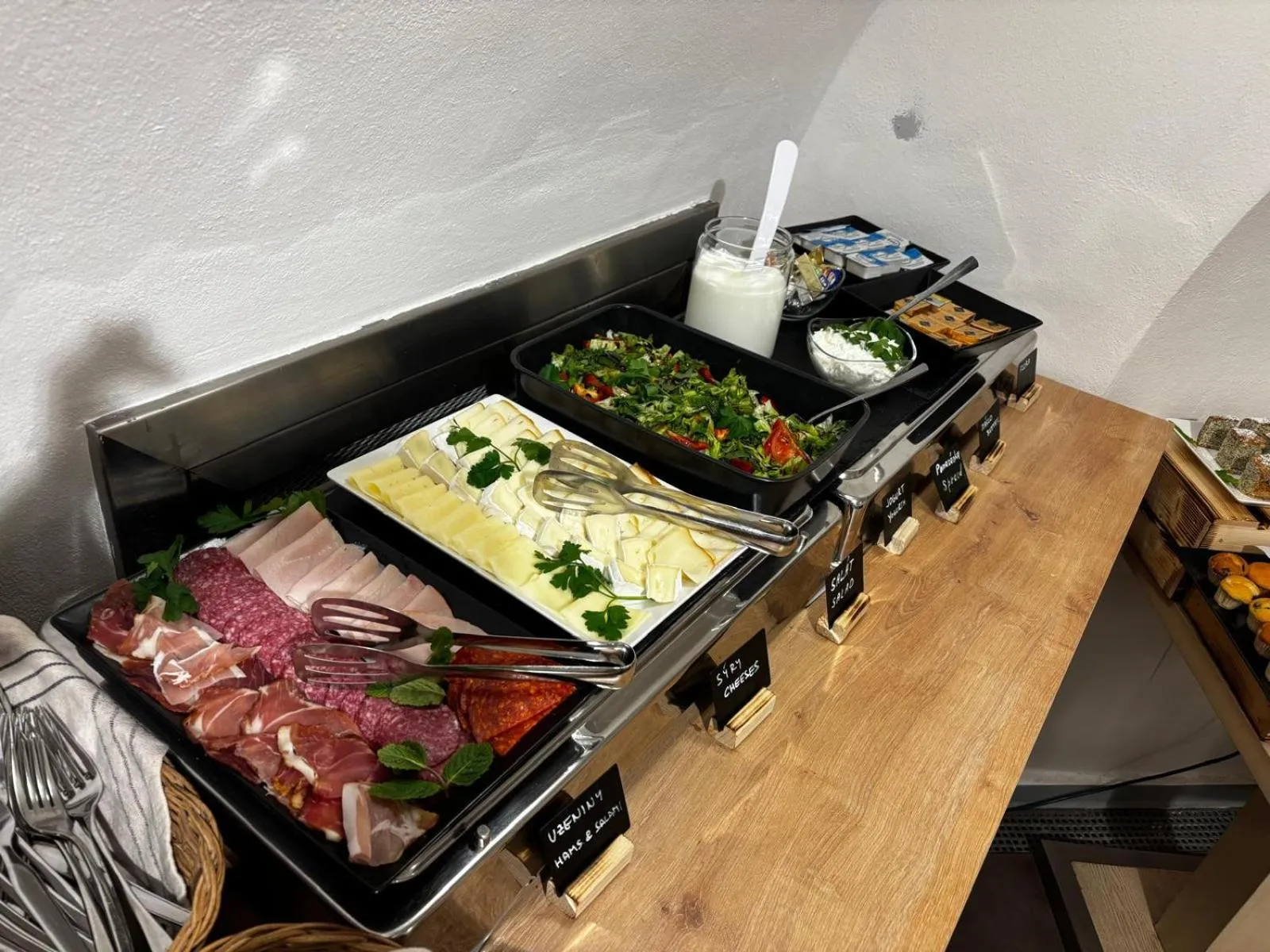 Breakfast in The Golden Wheel Hotel