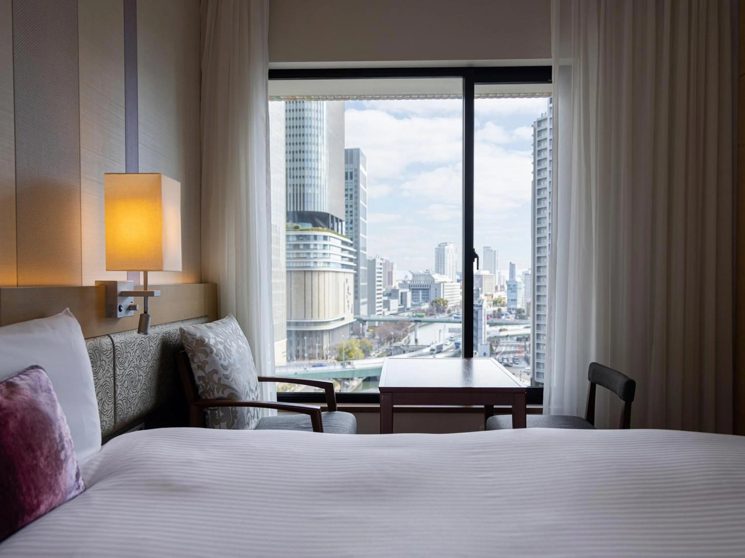 Photo of the whole room, Bed in Mitsui Garden Hotel Osaka Premier