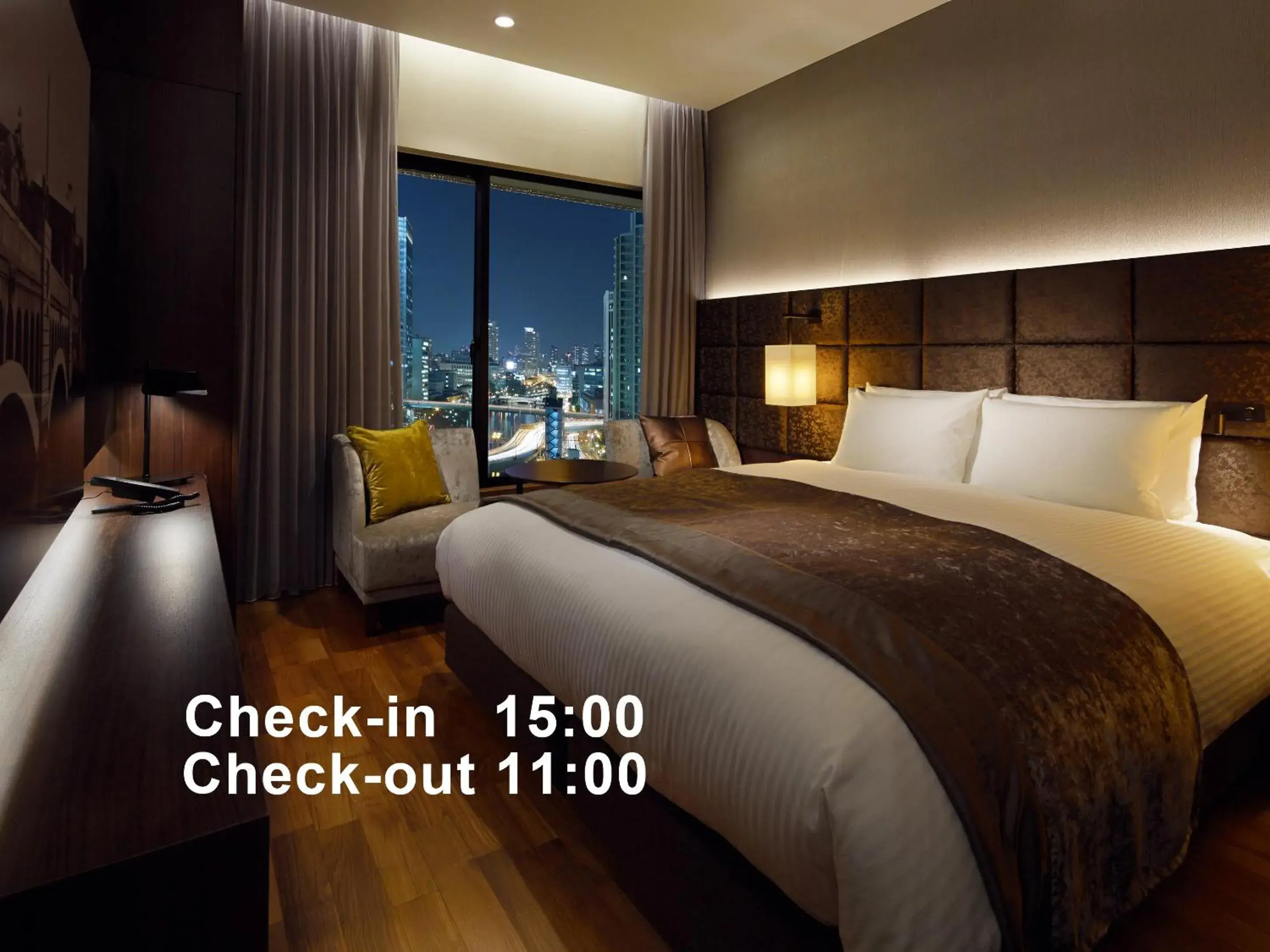 Photo of the whole room, Bed in Mitsui Garden Hotel Osaka Premier Photo of the whole room, Bed in Mitsui Garden Hotel Osaka Premier