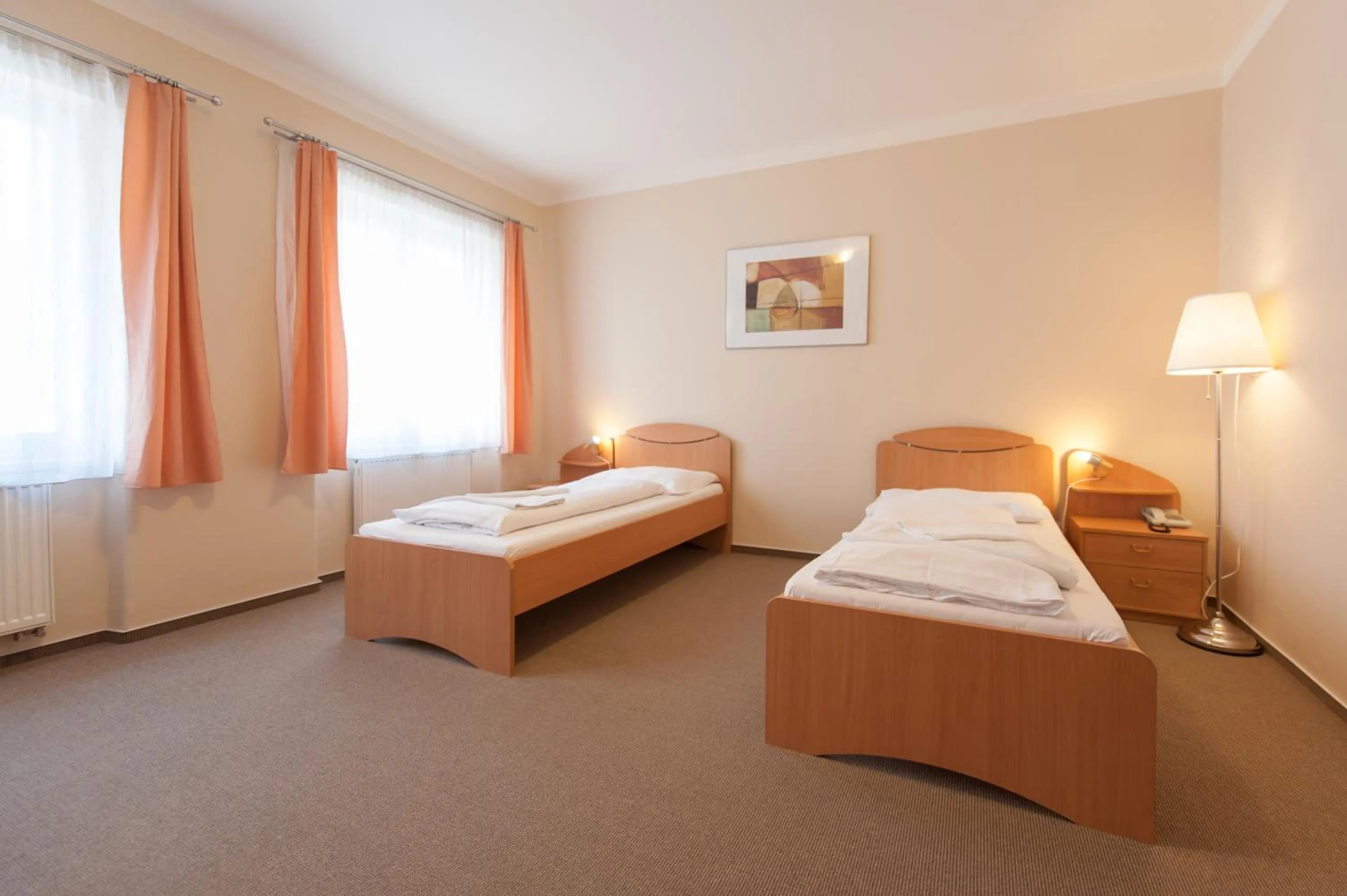 Bedroom, Bed in Hotel v Centru