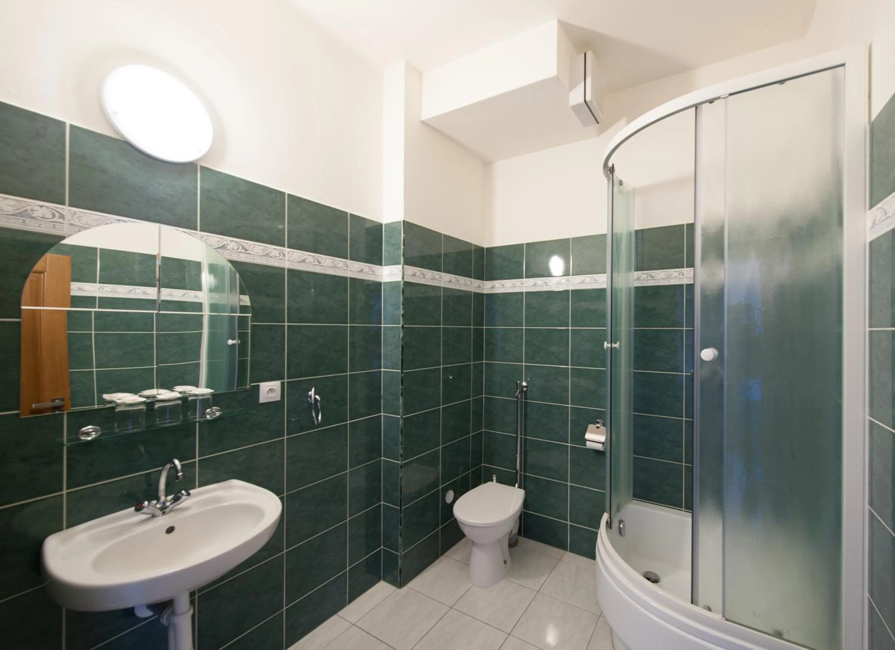 Bathroom in Hotel v Centru